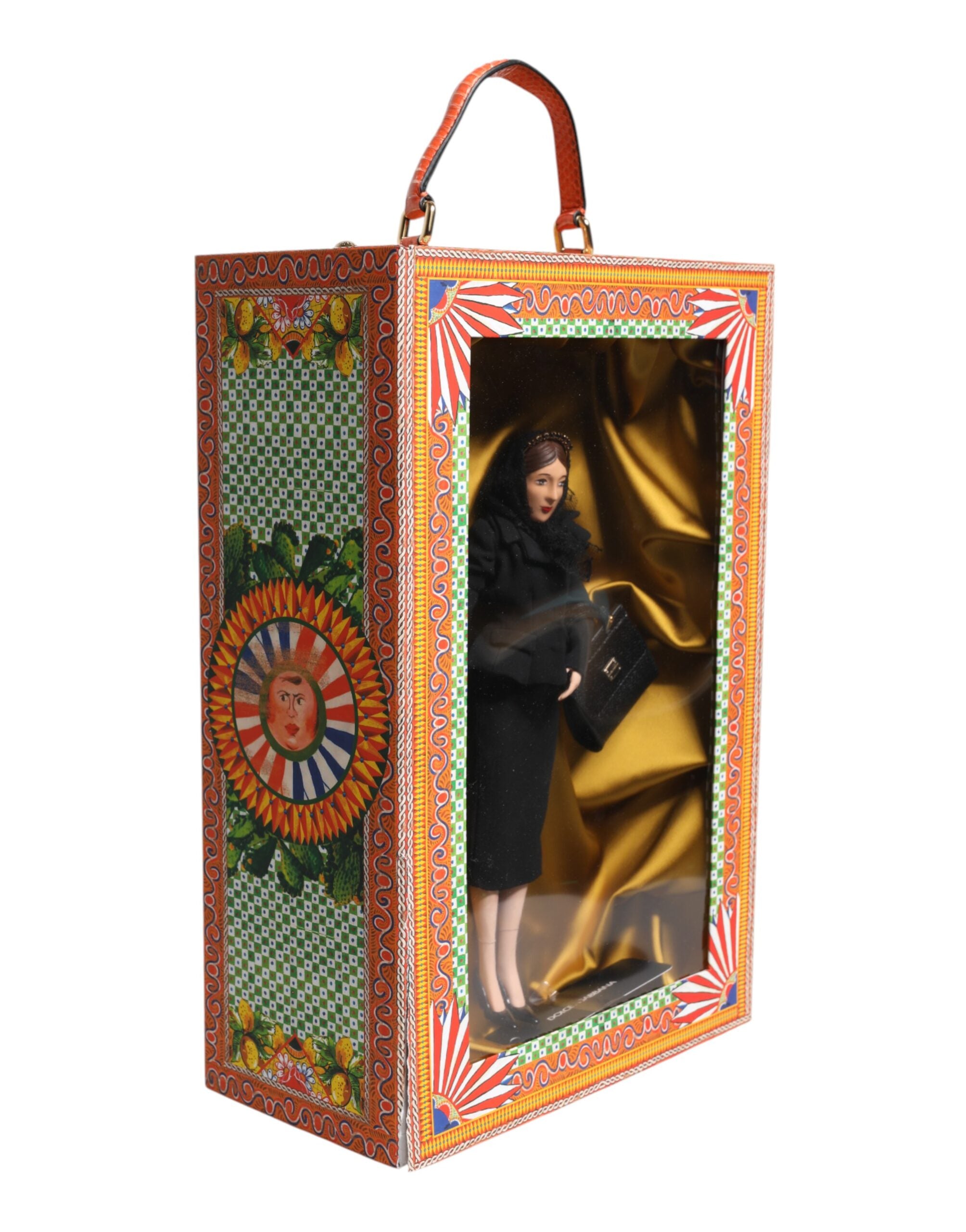 Dolce & Gabbana Black Dress Fashion Doll, Exquisite Craftsmanship
