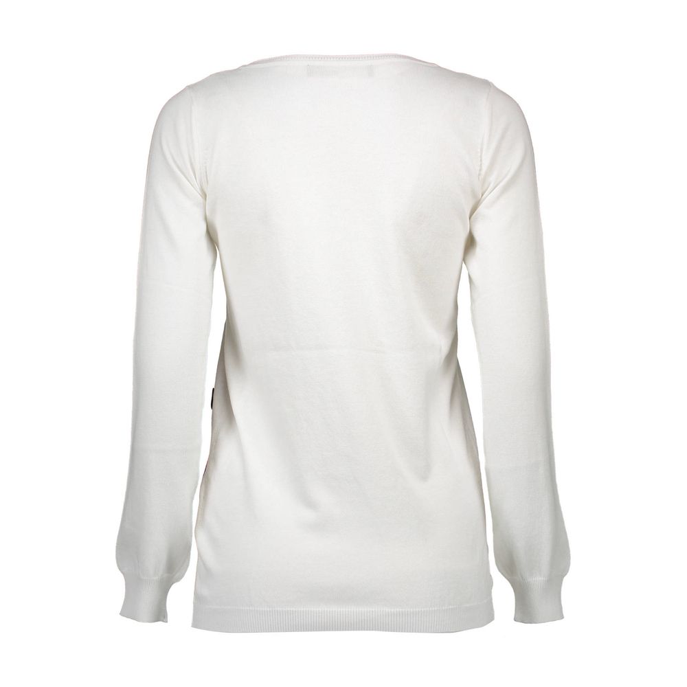 Love Moschino white other fibres sweater detail view