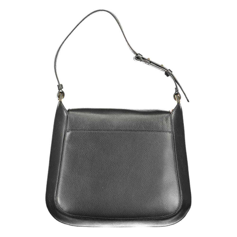 Coccinelle Black Leather Handbag - Artisanal Luxury Accessory