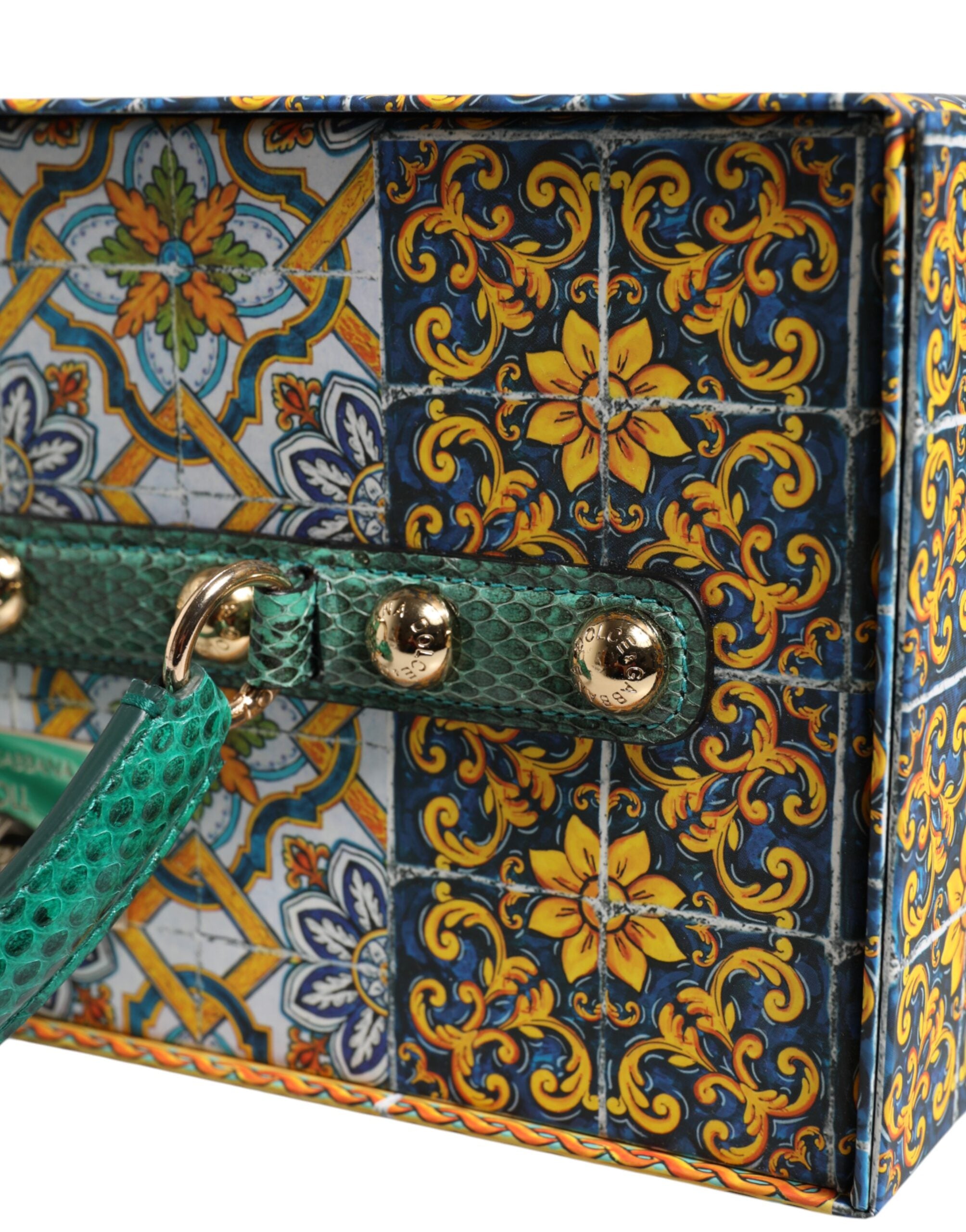 Dolce & Gabbana Black Dress MARIA Porcelain Fashion Show Leather Sicily Dolls