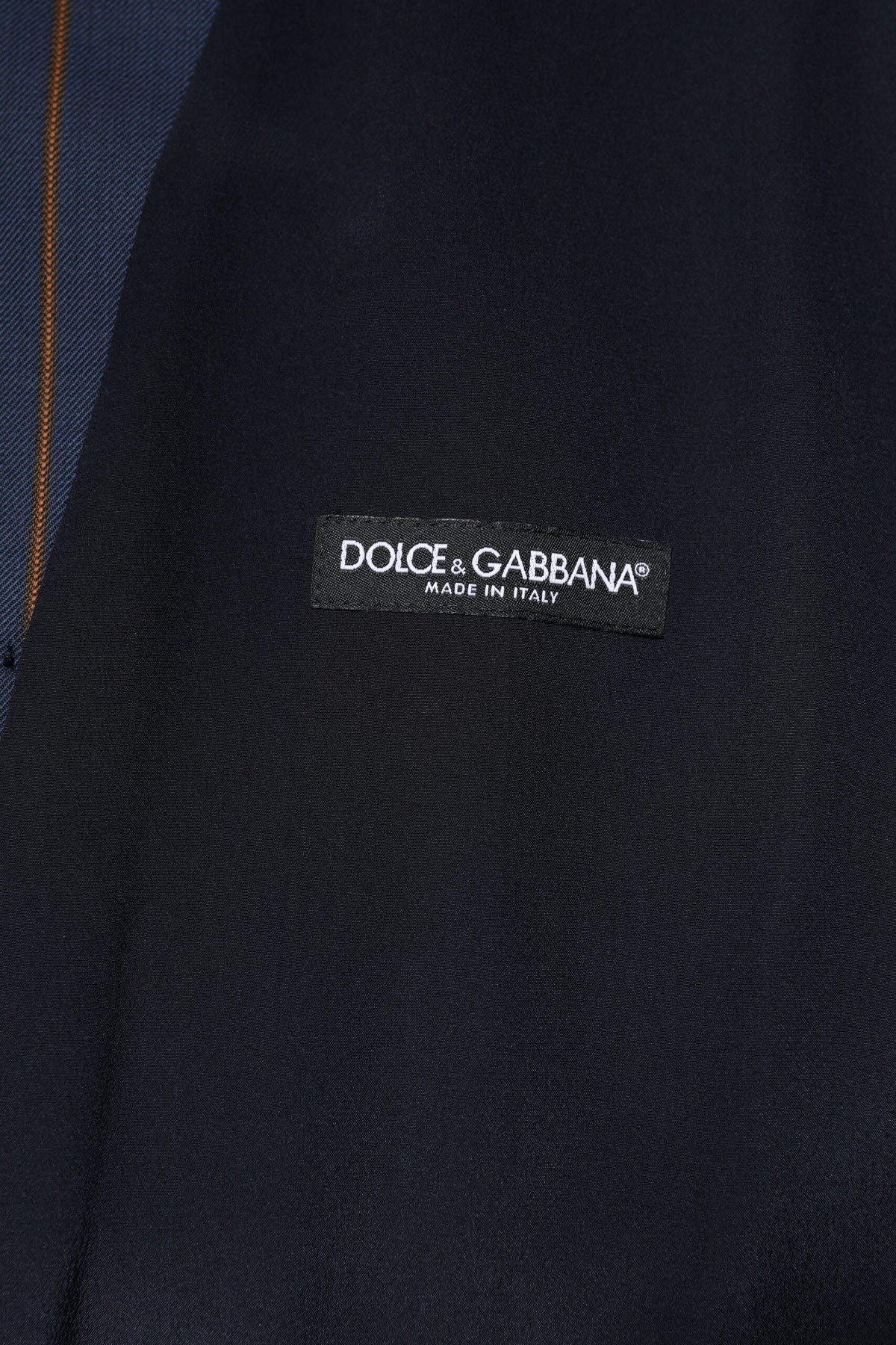 Elevate your wardrobe with the Dolce & Gabbana Blue Stripes Wool Formal Waistcoat Vest, crafted from 100% virgin wool and silk lining, embodying luxury and sophistication.