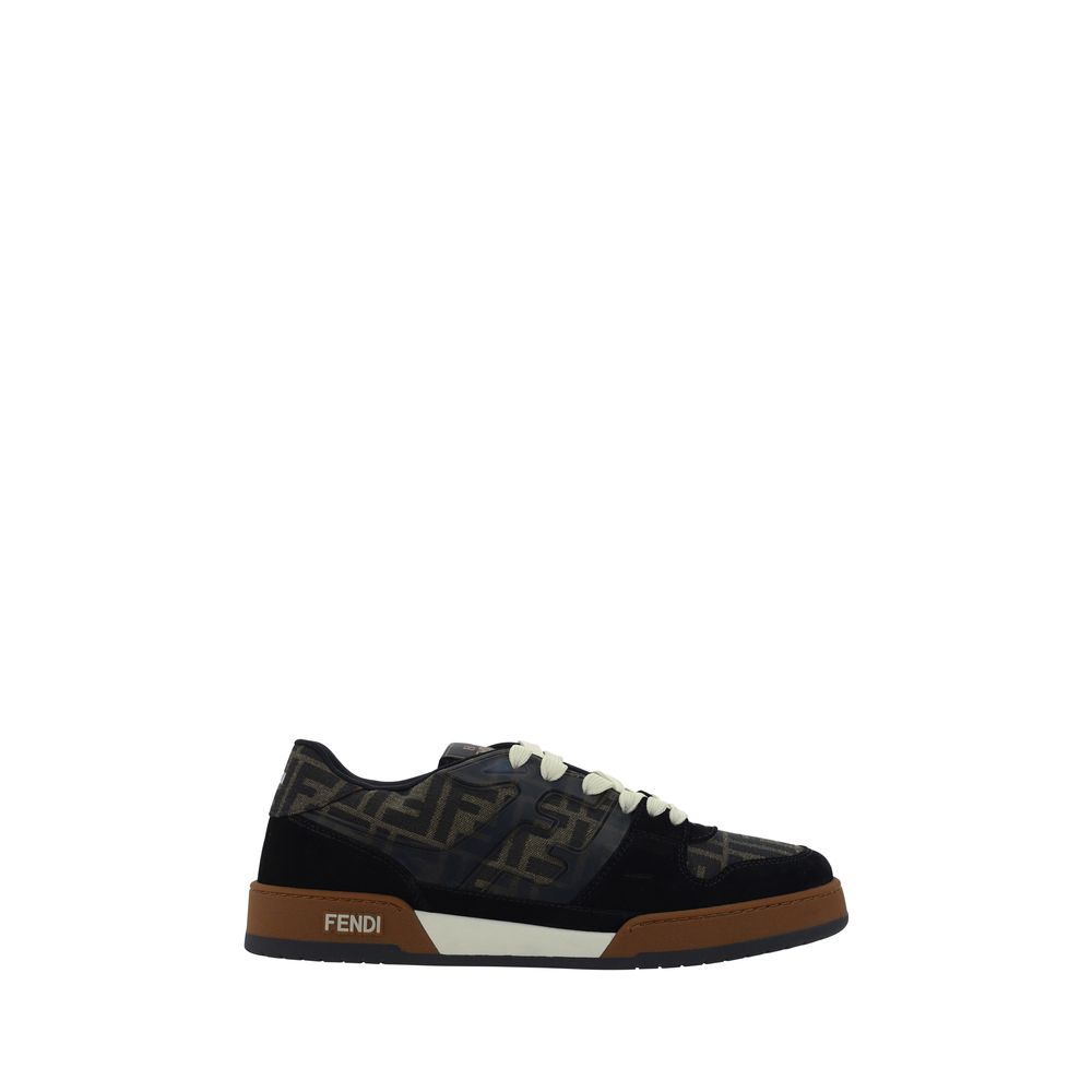 Fendi Multicolor Calf Leather Sneakers – Timeless Luxury Redefined