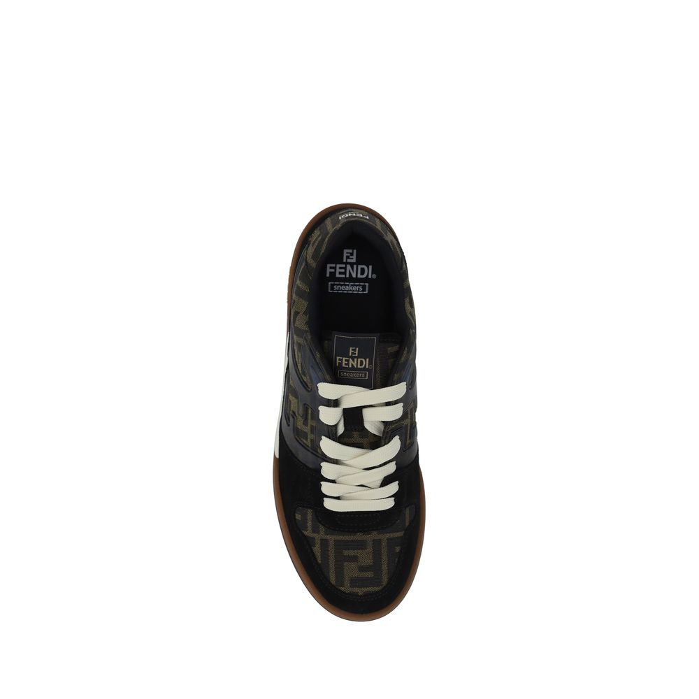 Fendi Multicolor Low Top Sneakers – Luxury Fashion Redefined
