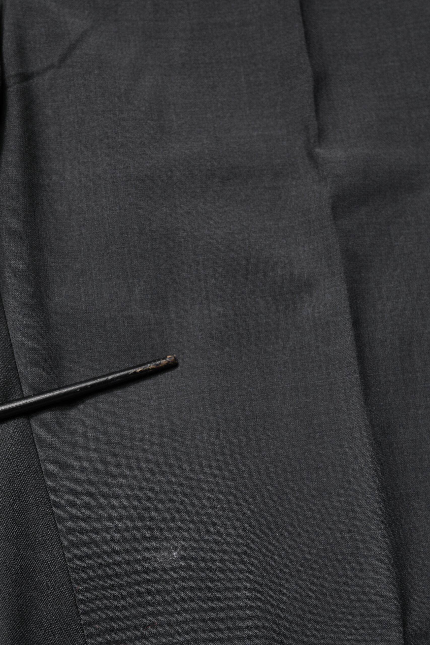 Dolce & Gabbana Black Wool Dress Slim Formal Pants