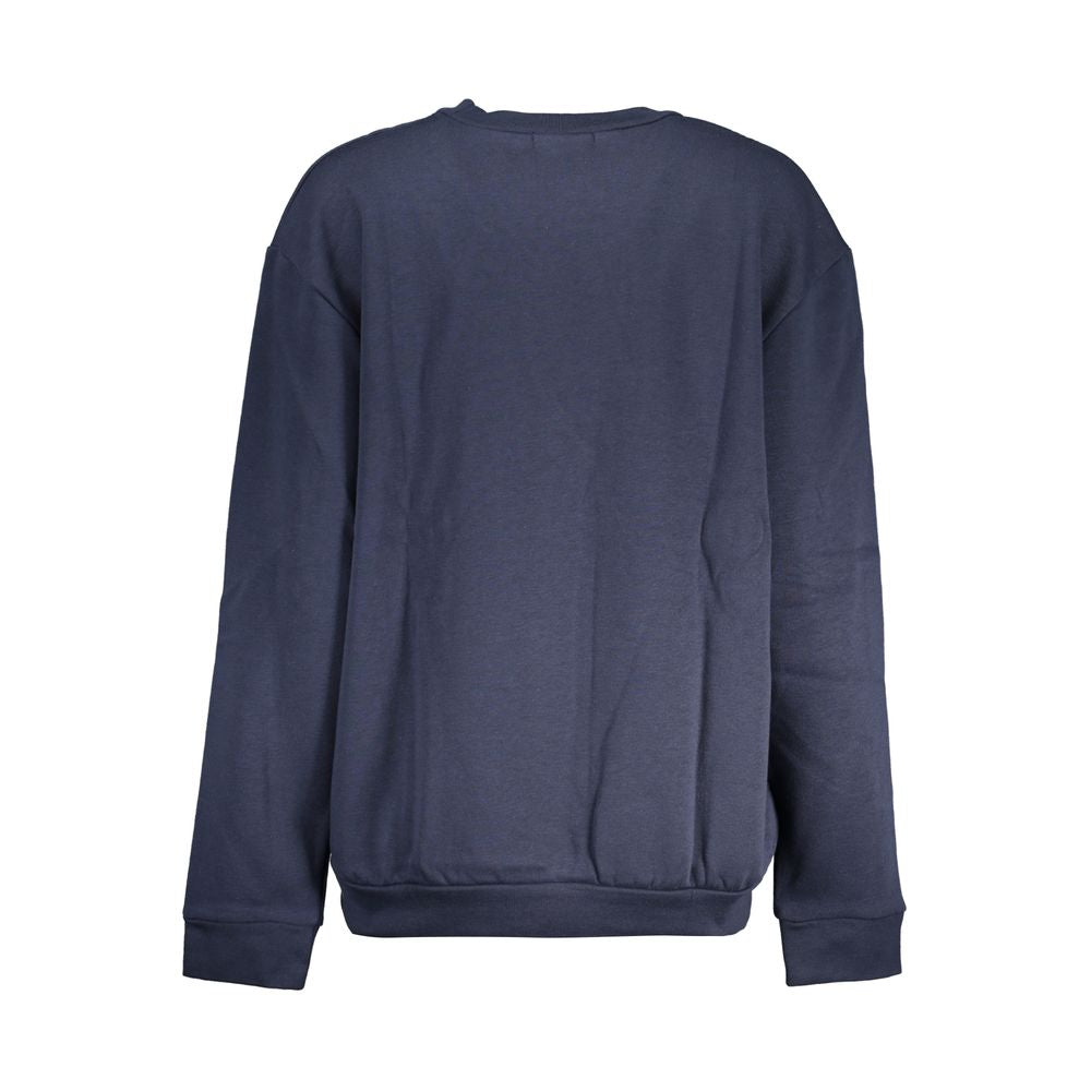 Elevate your wardrobe with the Cavalli Class Blue Polyester Women Sweatshirt, a luxurious blend of Italian craftsmanship and chic sophistication, perfect for any occasion.