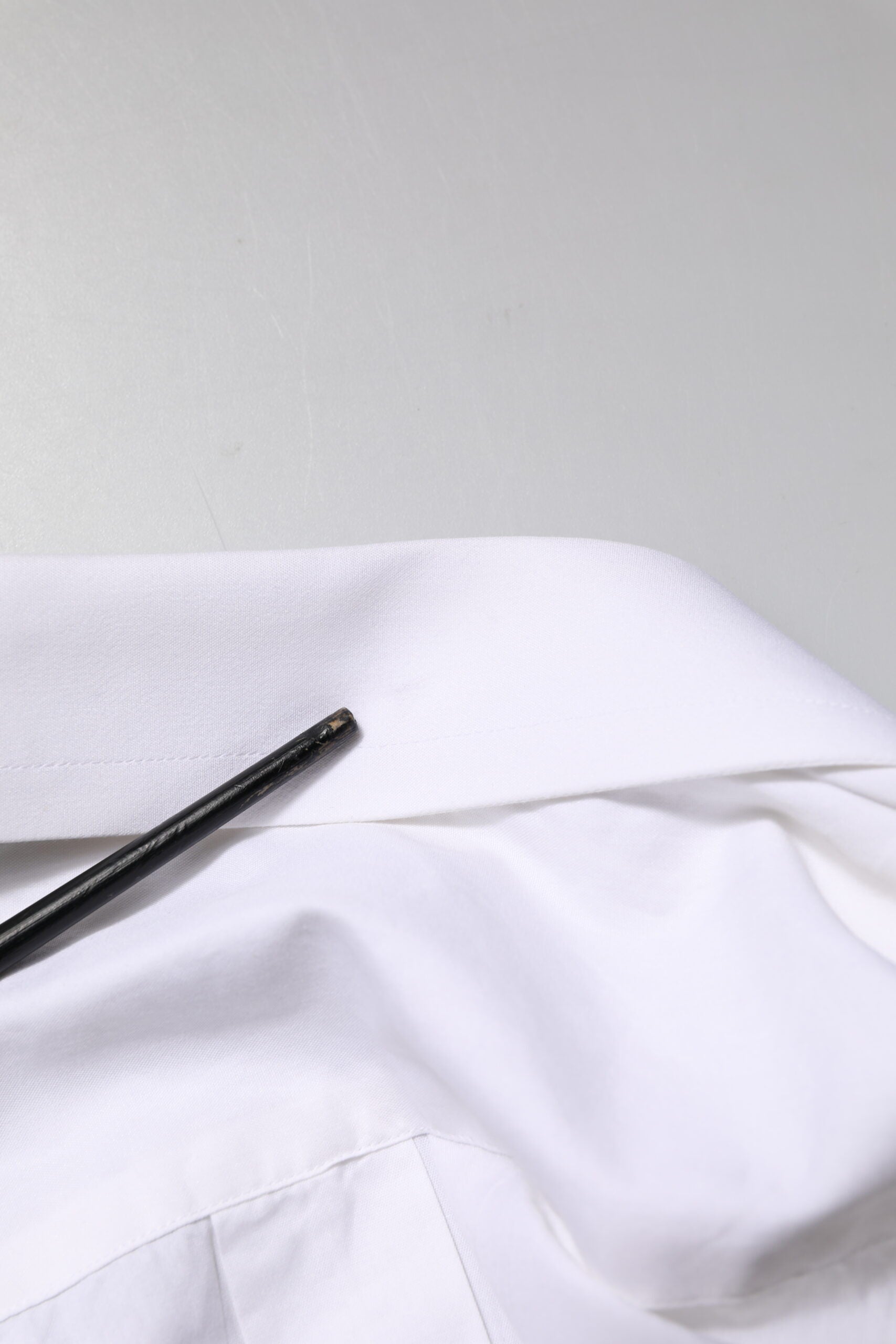 Dolce & Gabbana White GOLD Cotton Long Sleeves Formal Shirt