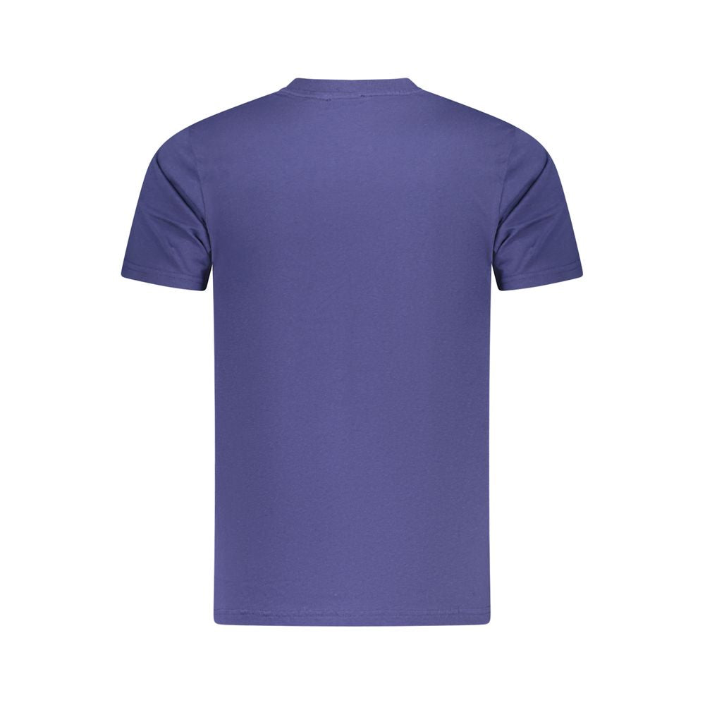 Elevate your wardrobe with the Cavalli Class Blu Cotton Men T-Shirt, a luxurious blend of exquisite craftsmanship and timeless elegance, perfect for any sophisticated occasion.