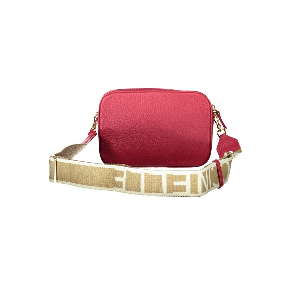 Coccinelle Rosso Leather Handbag - Timeless Luxury Redefined