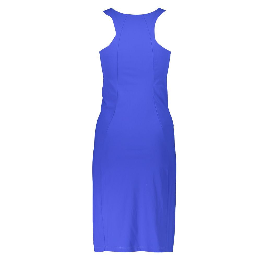 Indulge in the Patrizia Pepe Blu Poliammide Women Dress, where Italian craftsmanship meets modern elegance, crafted from luxurious materials for timeless allure.