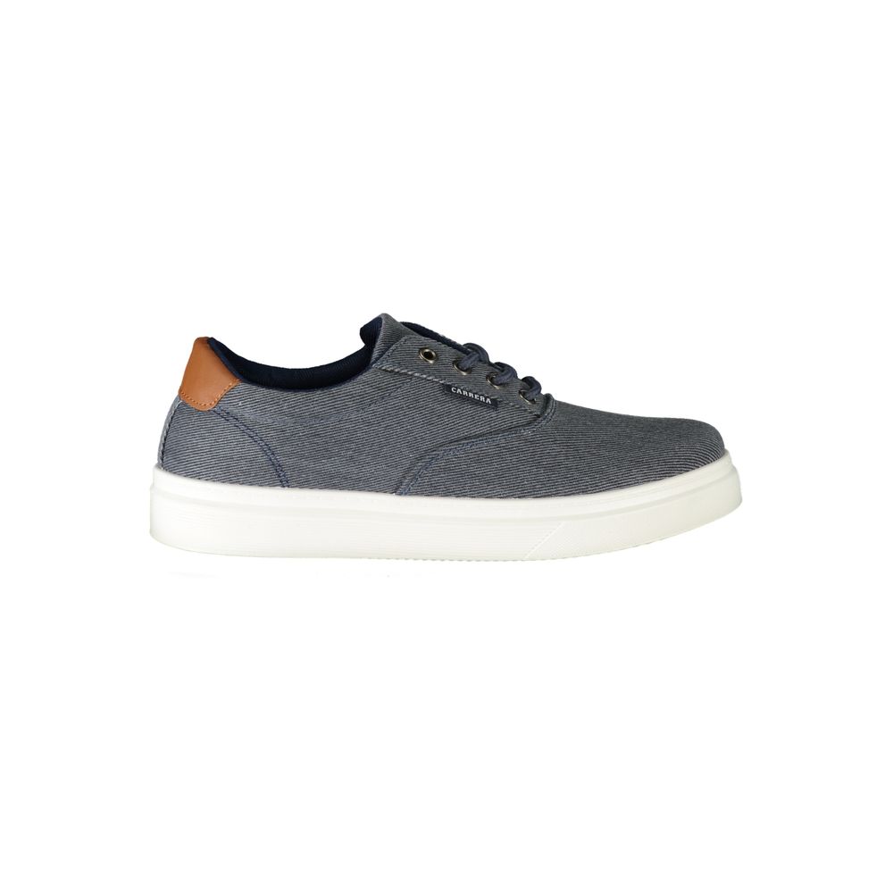 Carrera Blue Polyurethane Men Sneaker – Artisanal Luxury Footwear