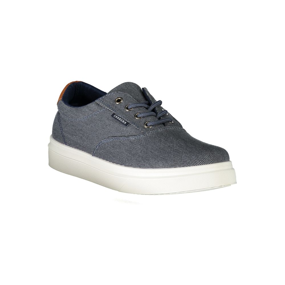 Carrera Blue Polyurethane Men Sneaker – Artisanal Luxury Footwear