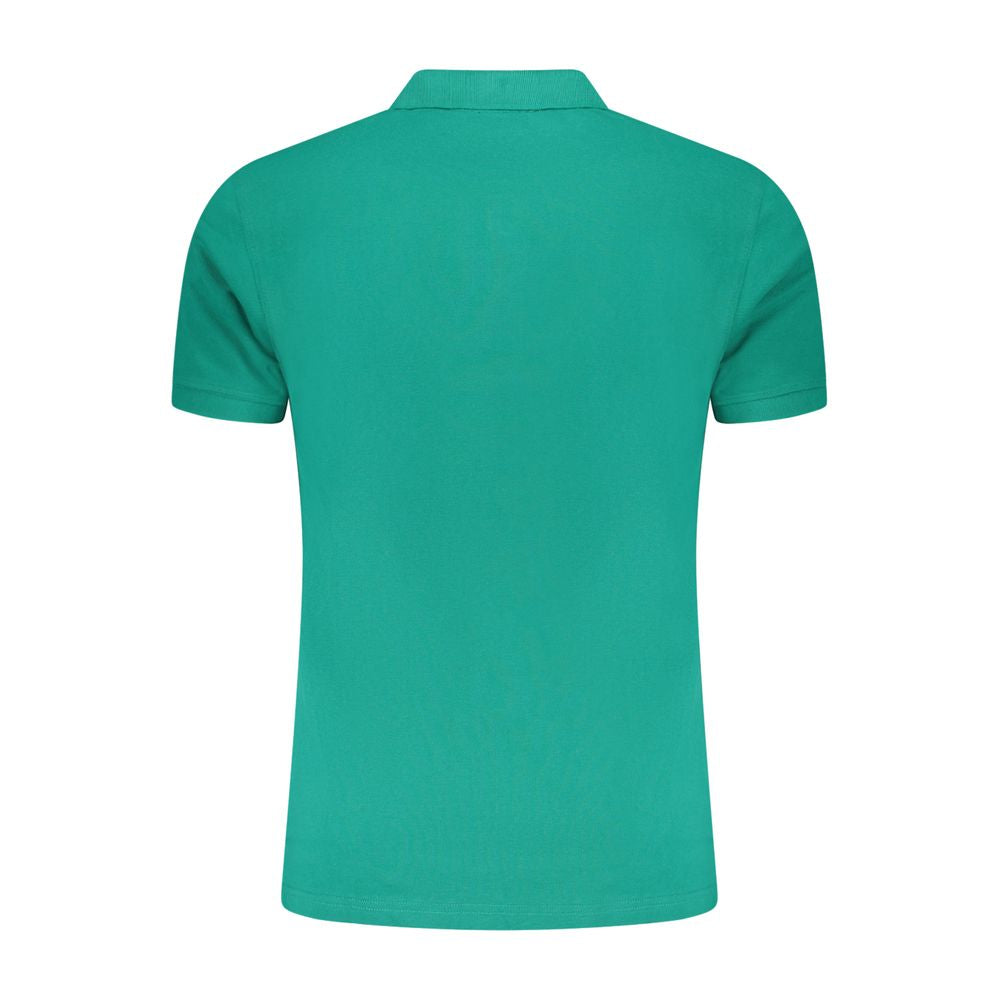 Cavalli Class Verde Cotton Men Polo