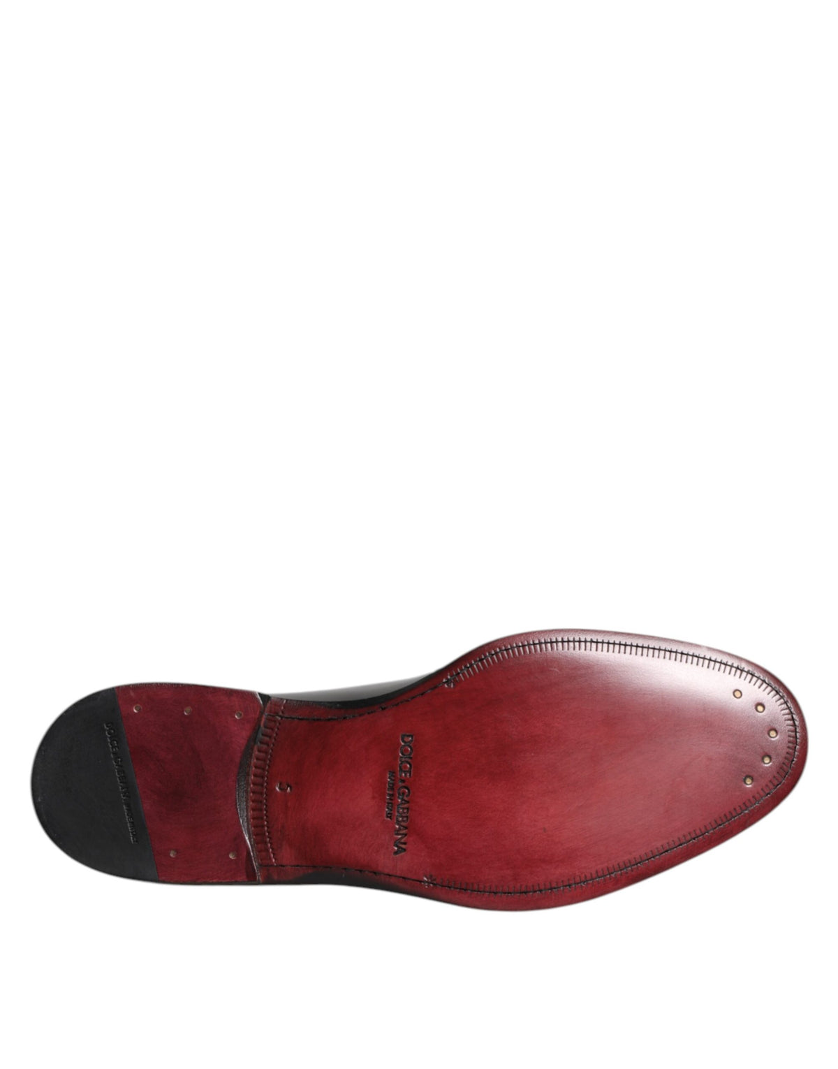 Dolce & Gabbana Black Leather Derby Dress Shoes - Timeless Luxury