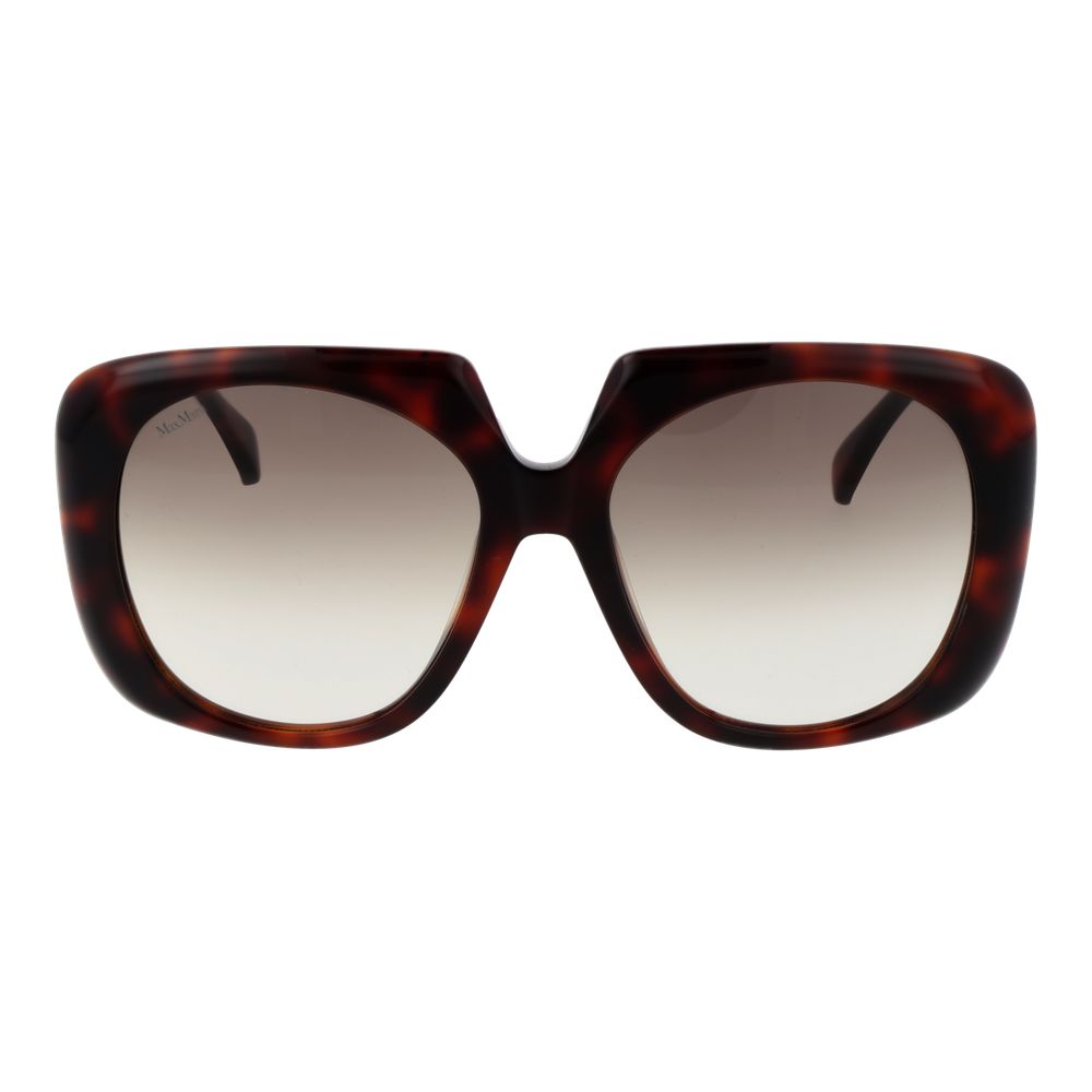 Experience the exquisite elegance of Max Mara Brown Acetate Sunglasses, where timeless design meets luxurious craftsmanship for the discerning individual.