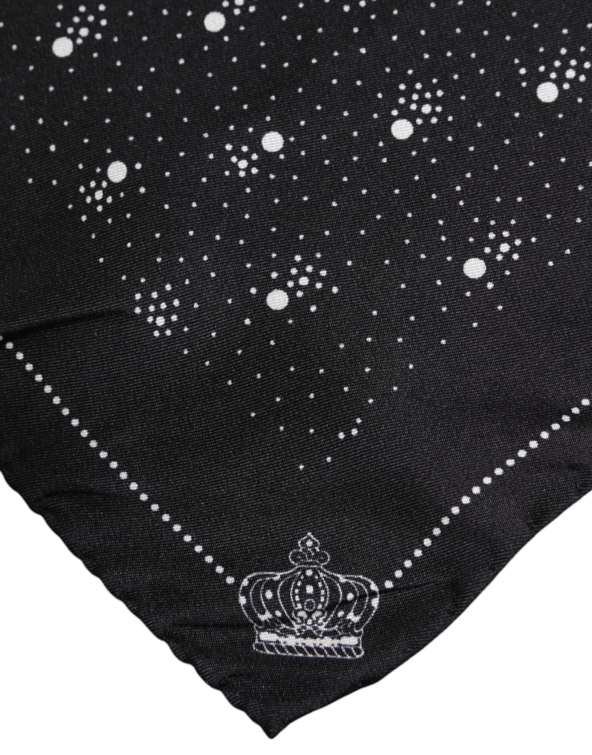 Dolce & Gabbana Silk Foulard Scarf - Timeless Luxury Accessory