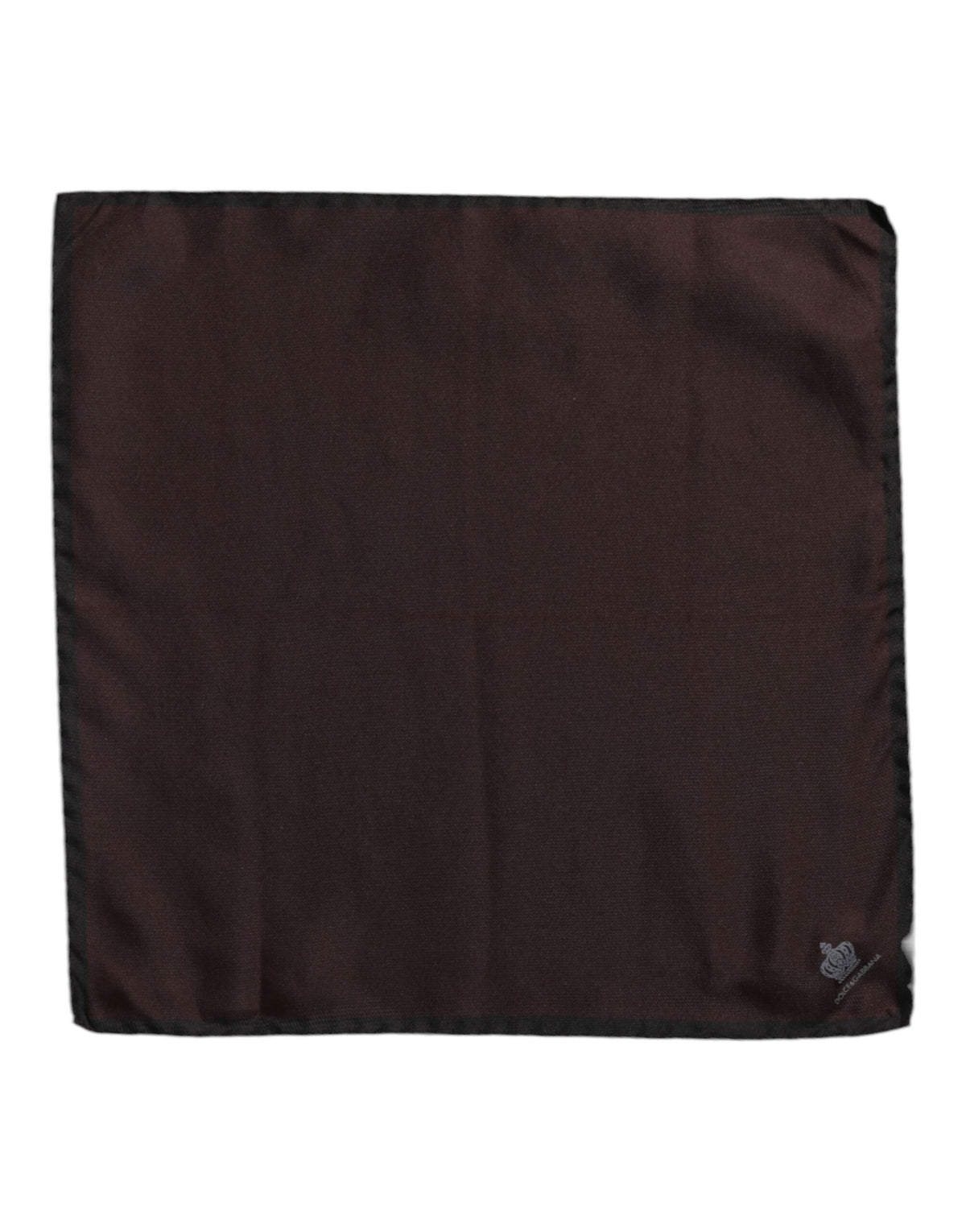Elevate your style with the Dolce & Gabbana Brown DG Crown Silk Square Men Foulard Scarf, a luxurious accessory crafted from 100% silk, embodying timeless elegance and sophistication.