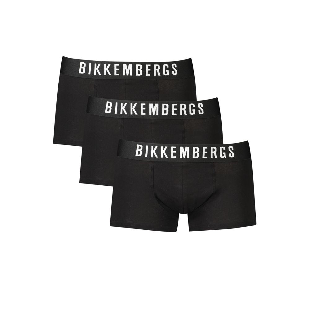 Bikkembergs Black Boxer Briefs - Artisanal Luxury Essentials
