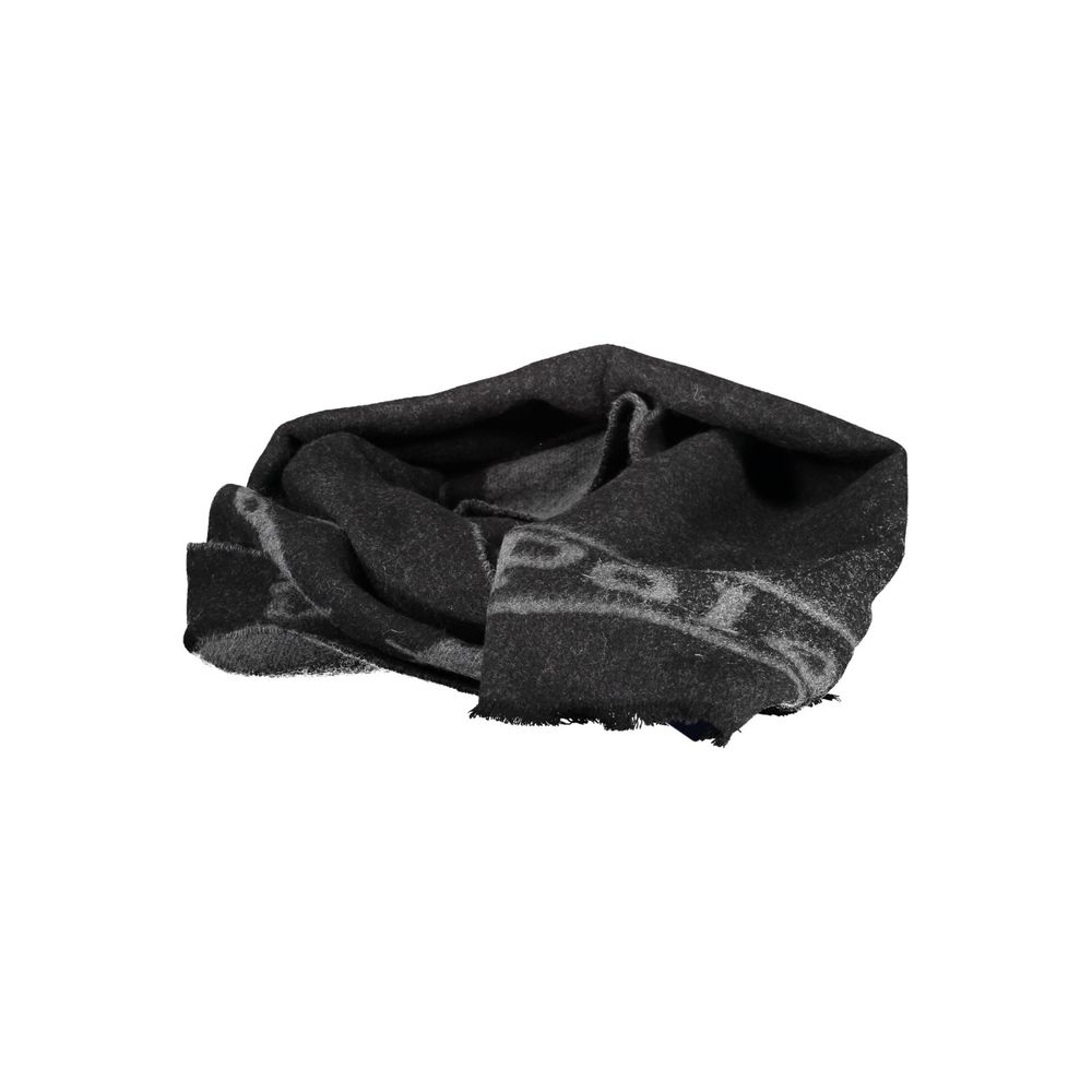 Ralph Lauren Nero Lana Uomo Scarf - Timeless Luxury Accessory