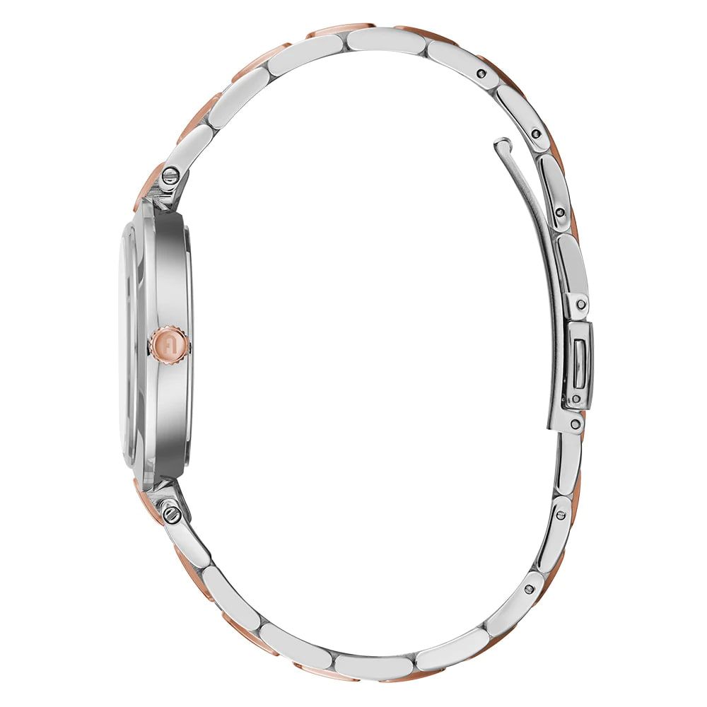Furla Gray Stainless Steel Dress Watch