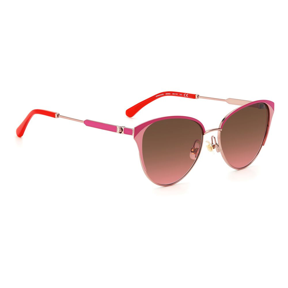 Elevate your style with Kate Spade Multicolor Metal Sunglasses, a luxurious blend of contemporary design and exquisite craftsmanship, offering 100% UV protection.