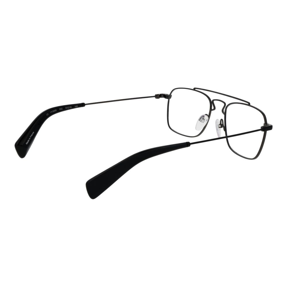 Yohji Yamamoto Black Metal Glasses – Luxury Eyewear Masterpiece
