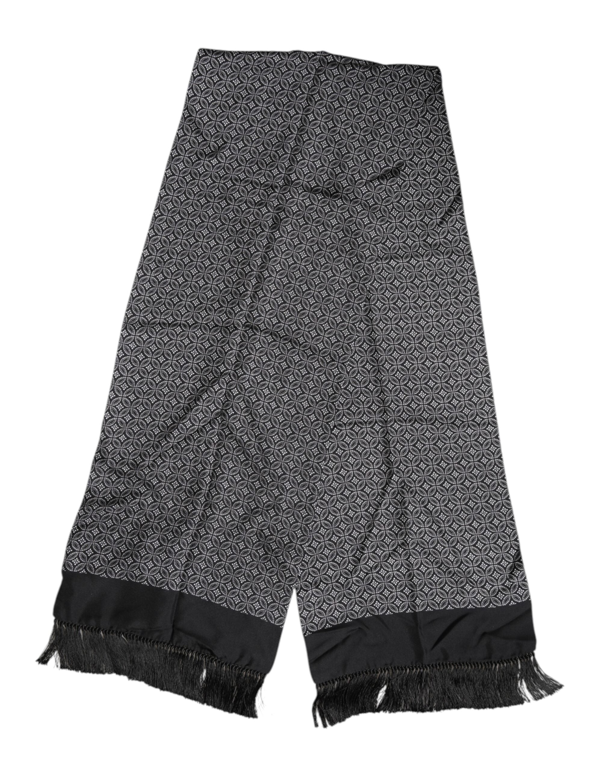 Dolce & Gabbana Silk Foulard Scarf - Timeless Luxury Accessory