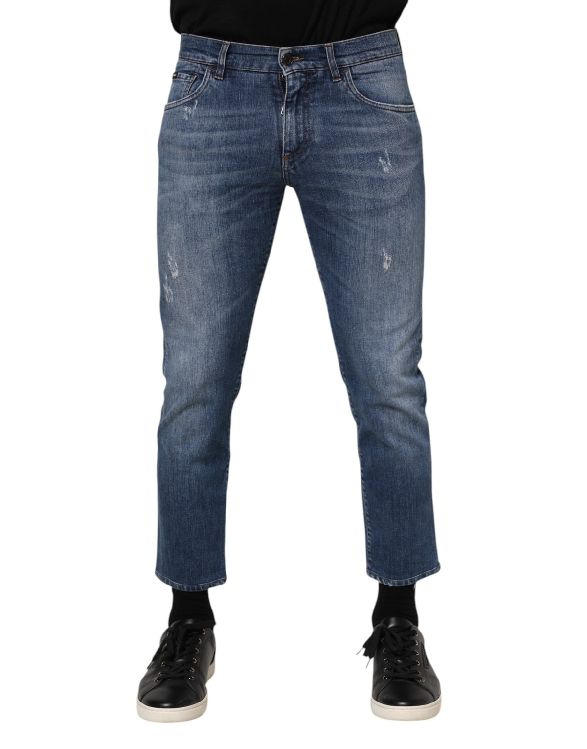 Dolce & Gabbana Blue Denim Jeans - Timeless Luxury Redefined