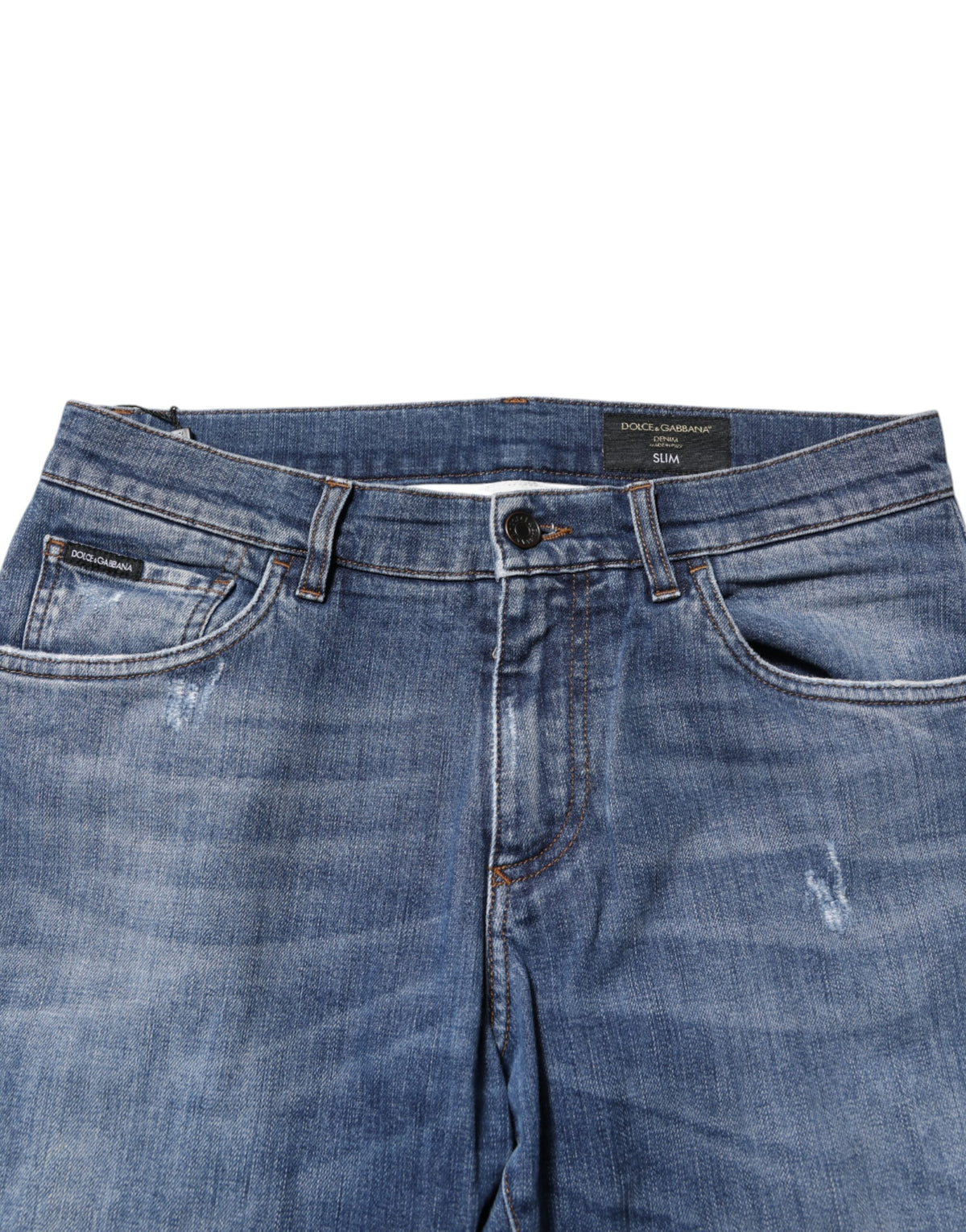 Dolce & Gabbana Blue Denim Jeans - Timeless Luxury Redefined