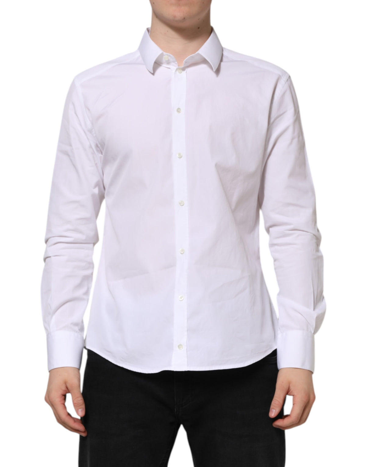 Dolce & Gabbana GOLD Formal Shirt - Timeless Luxury Elegance