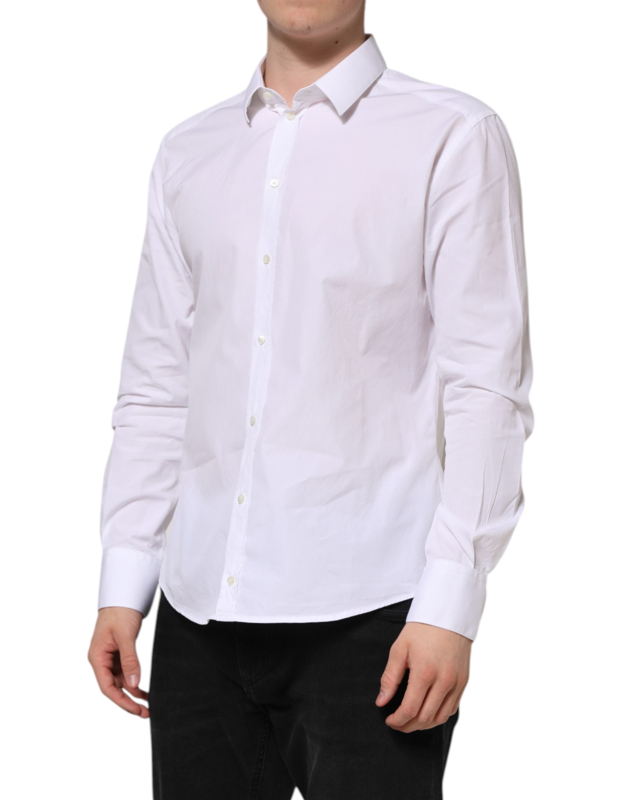 Dolce & Gabbana GOLD Formal Shirt - Timeless Luxury Elegance