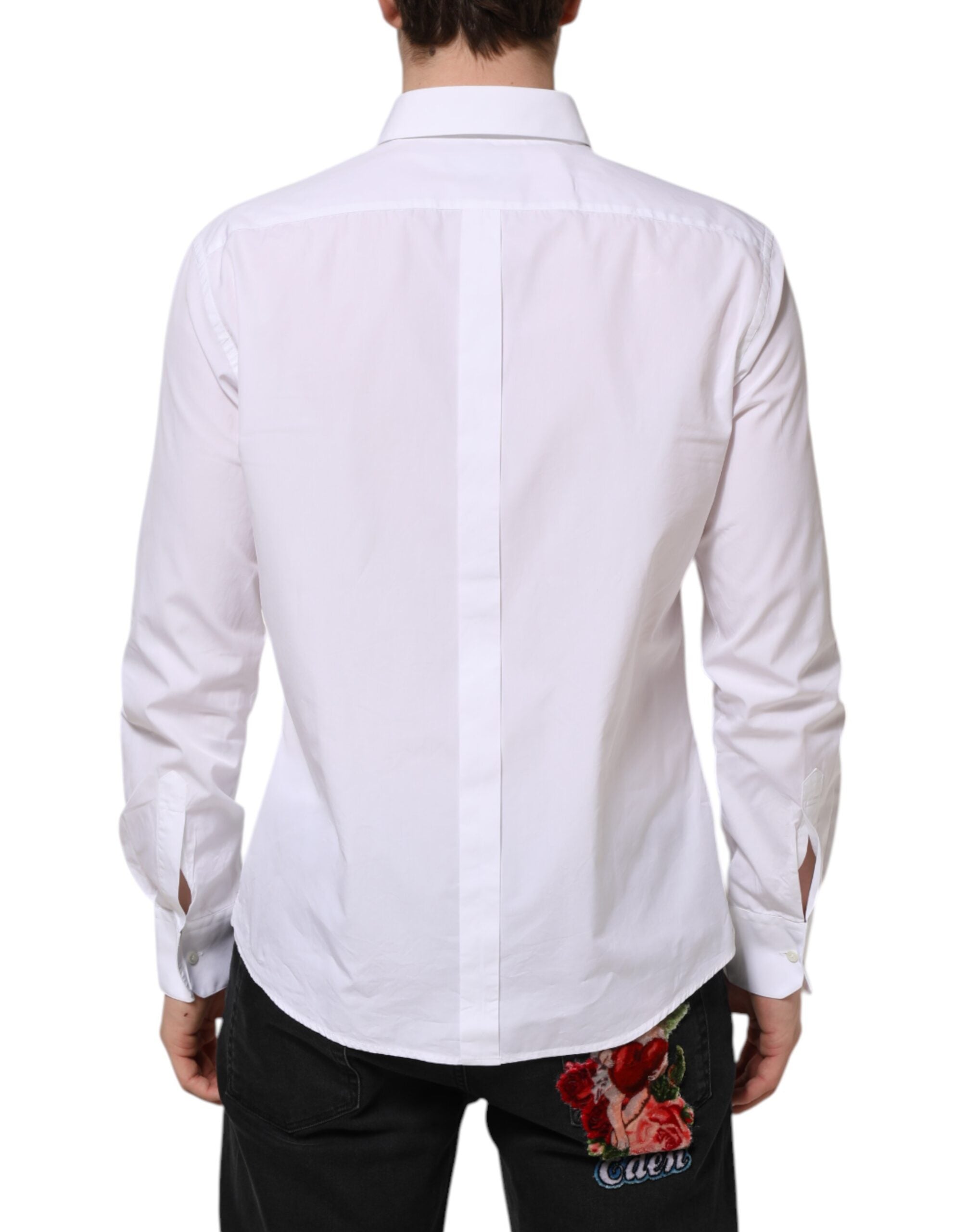 Dolce & Gabbana GOLD Formal Shirt - Timeless Luxury Elegance