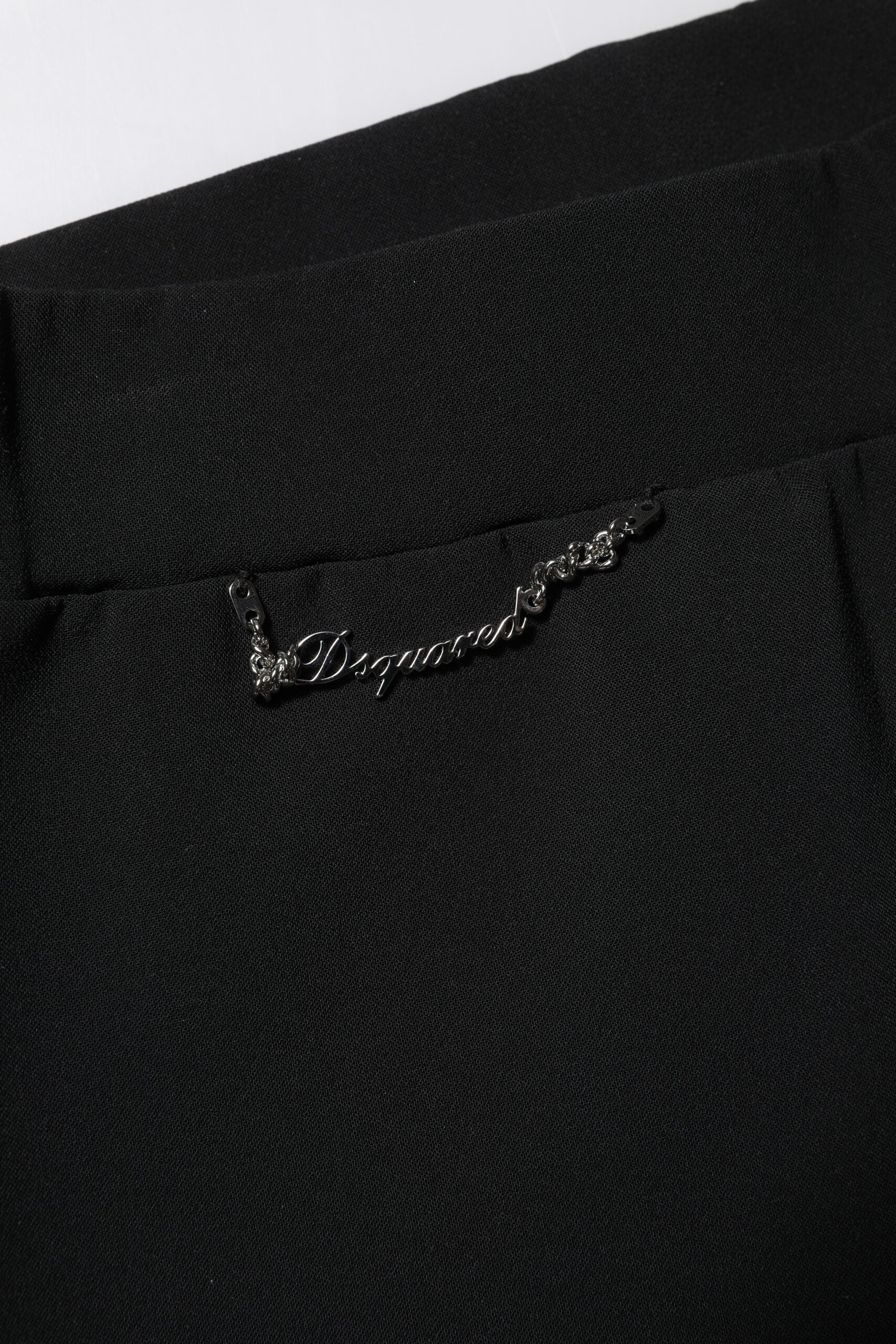 Dsquared² High Waisted Flared Pants - Designer Luxury Couture