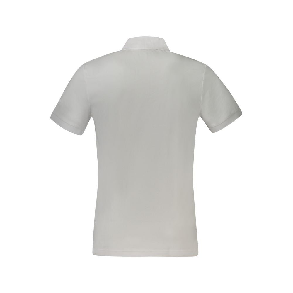 Hugo Boss Bianco Cotton Men Polo - Timeless Luxury Redefined