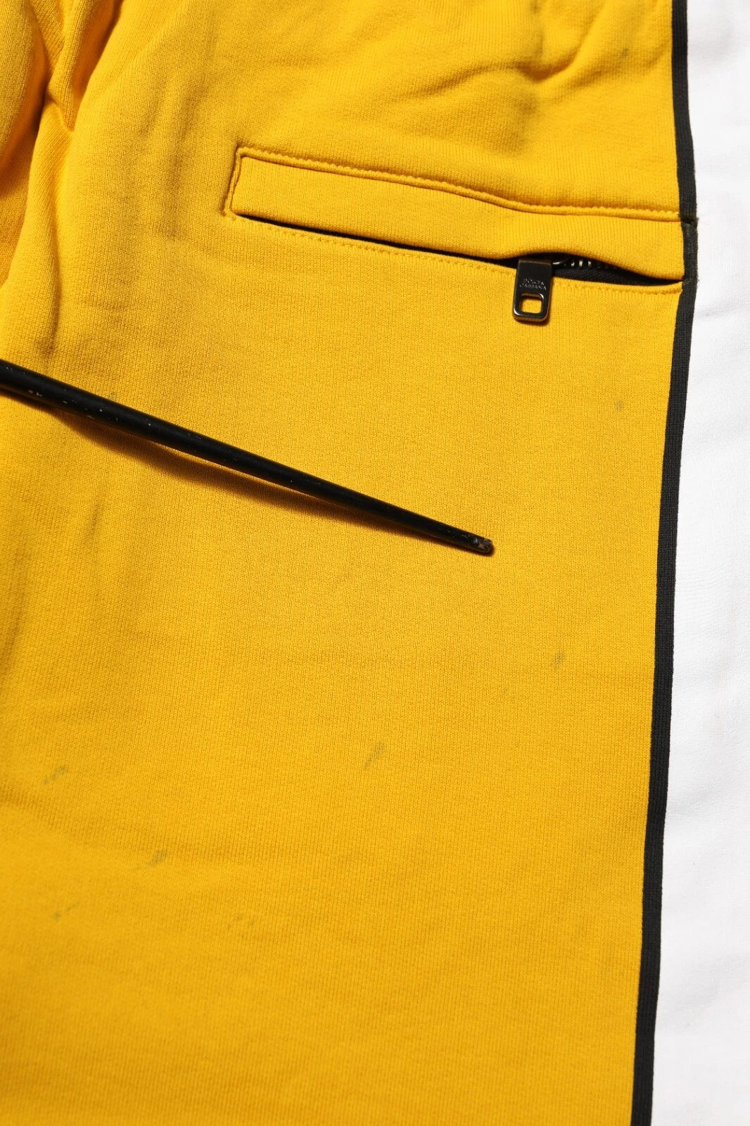 Dolce & Gabbana Yellow Cotton Sweatpants Jogger Trouser Pants