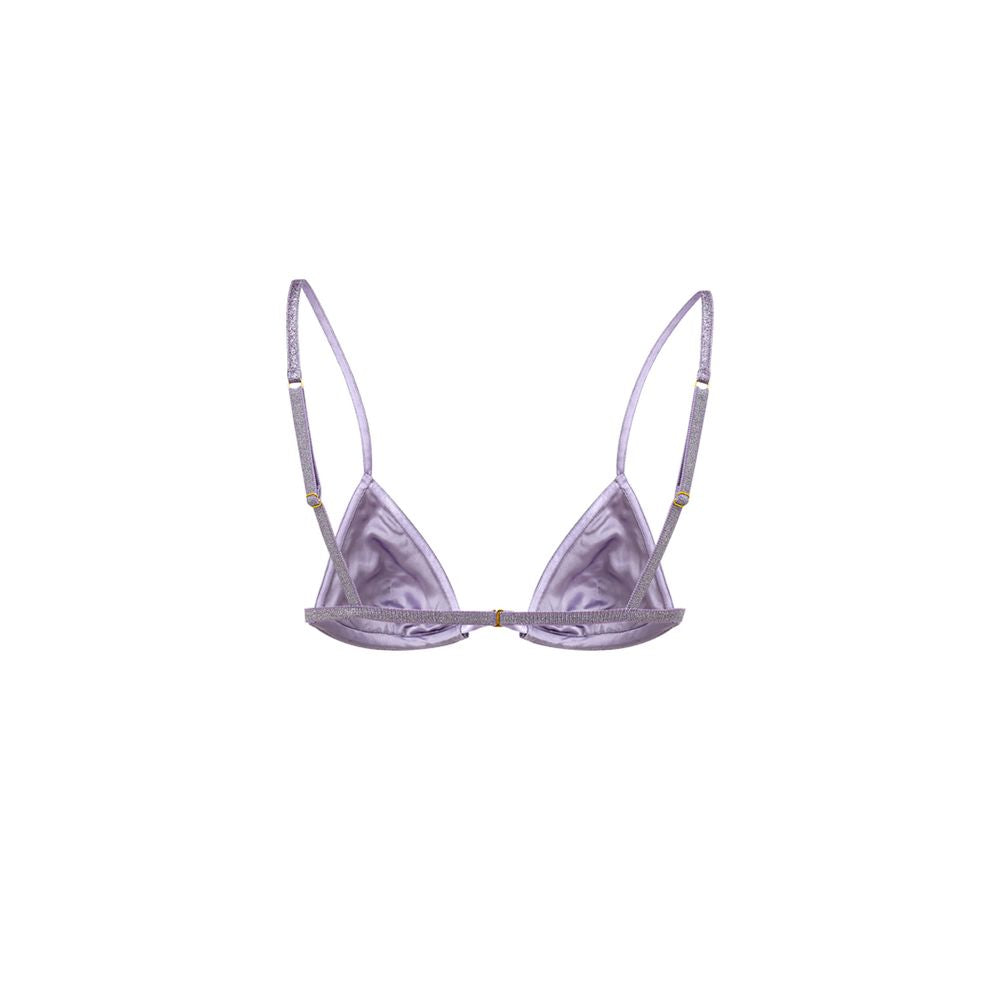 Elevate your allure with the Tom Ford Purple Polyamide Bra, a masterpiece of luxurious craftsmanship and sensual design, perfect for the discerning individual.