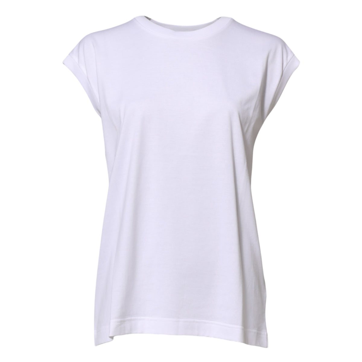 Discover the Dolce & Gabbana White Cotton Sleeveless Tank T-shirt, a symbol of Italian craftsmanship and timeless elegance, perfect for the discerning style icon.