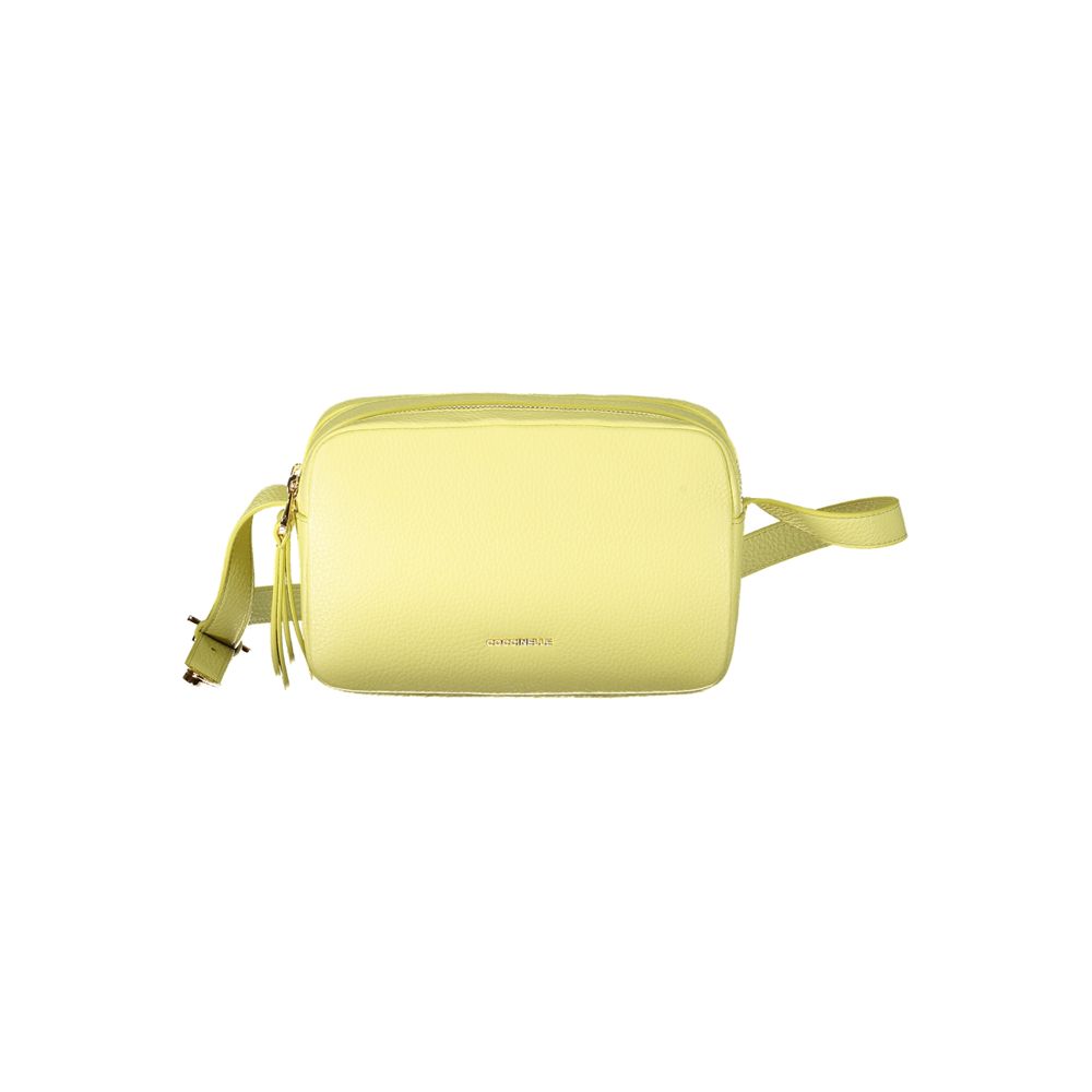 Coccinelle Giallo Leather Shoulder Bag – Artisanal Luxury