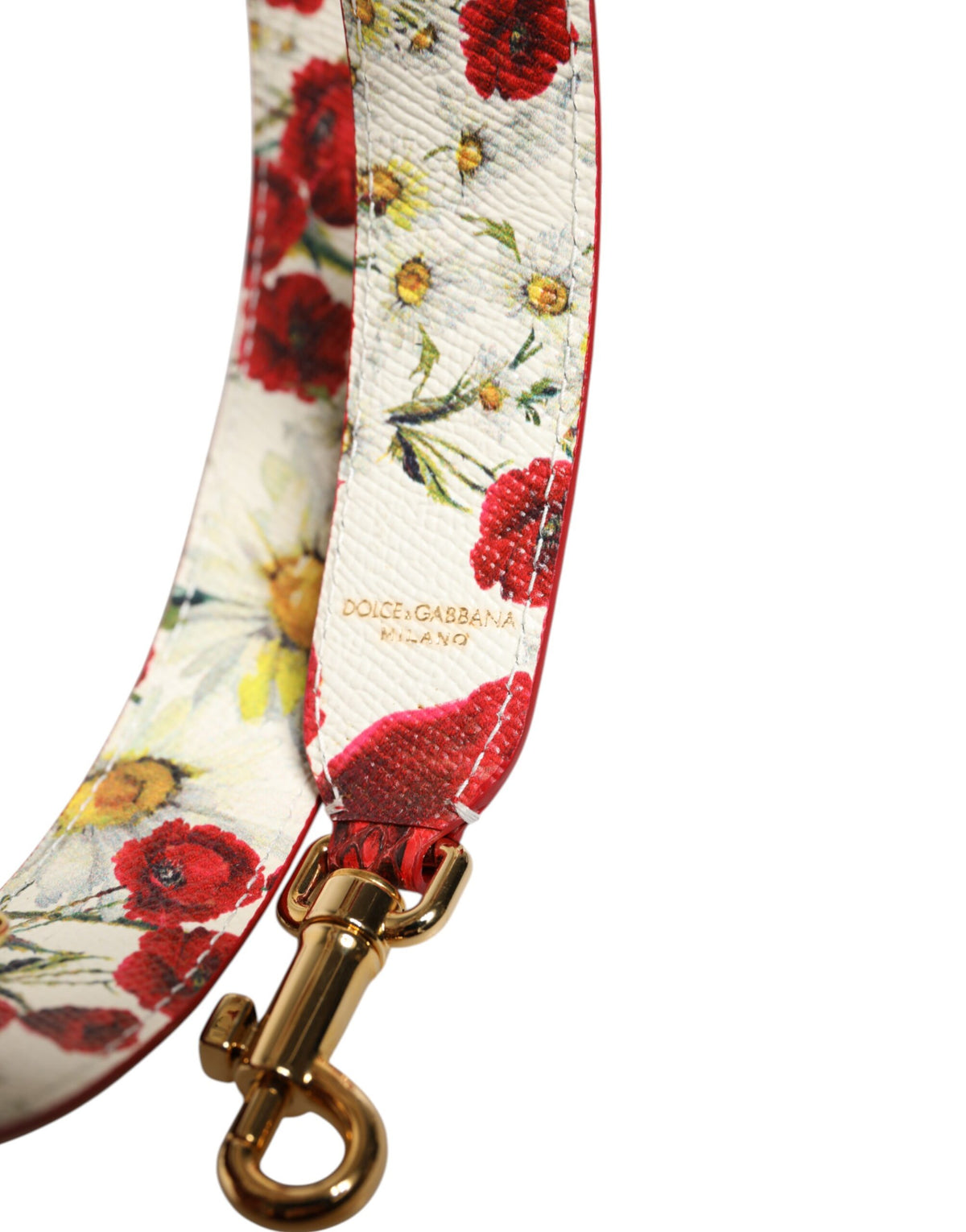 Elevate your style with the Dolce & Gabbana Multicolor Embellished Handbag Accessory Shoulder Strap, a luxurious python leather masterpiece crafted in Italy, embodying sophistication and allure.