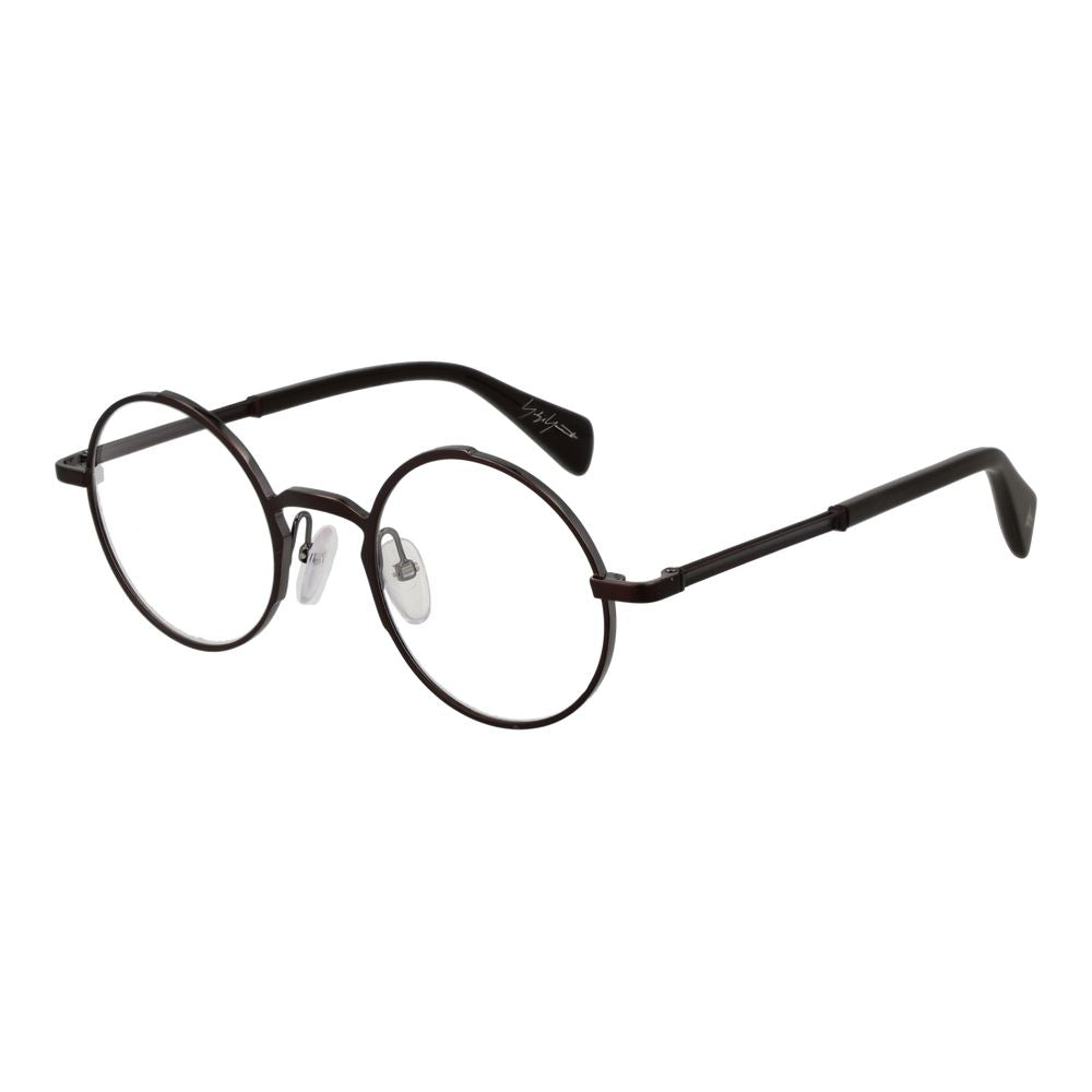 Discover the Yohji Yamamoto Bronze Metal Glasses, a fusion of avant-garde artistry and timeless luxury, designed to elevate your style with exquisite craftsmanship.