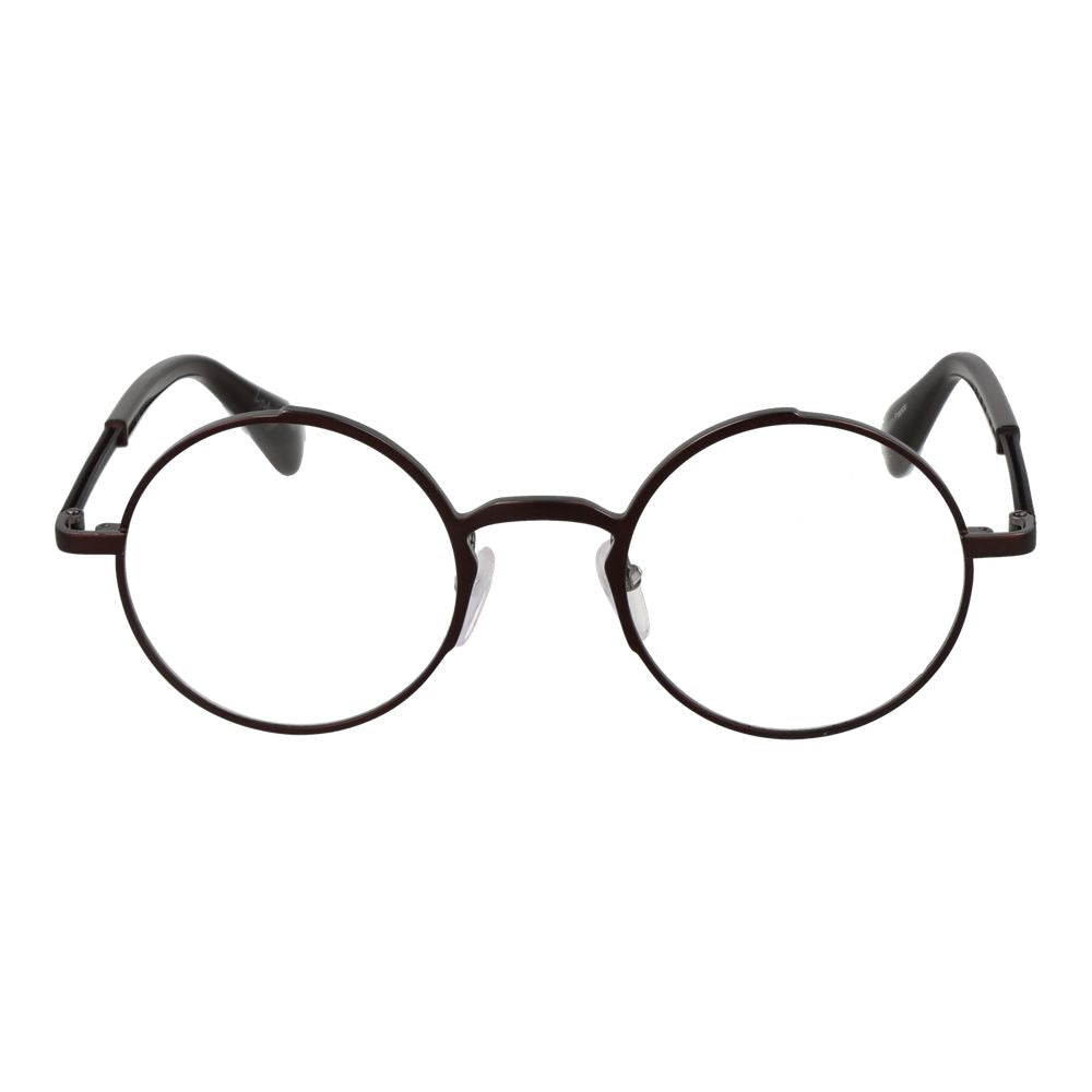 Discover the Yohji Yamamoto Bronze Metal Glasses, where exquisite craftsmanship meets avant-garde design, elevating your style with luxurious sophistication.