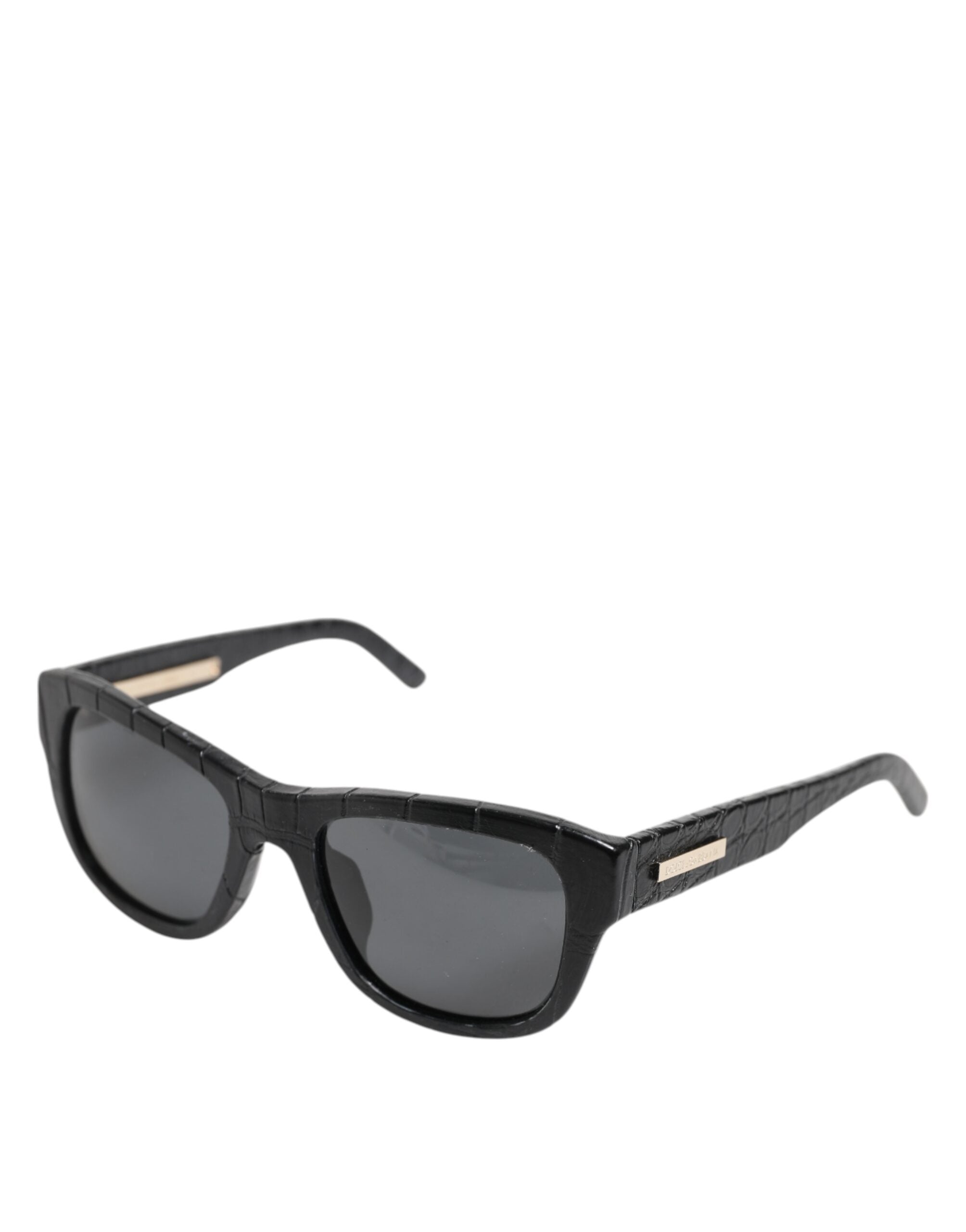 Elevate your style with Dolce & Gabbana DG4177 sunglasses, where premium leather meets exquisite artistry, embodying timeless elegance for the discerning individual.