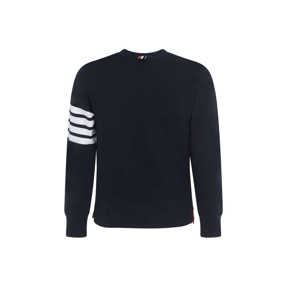 Thom Browne Blue Cotton Sweatshirt - Elevate Your Luxury Wardrobe