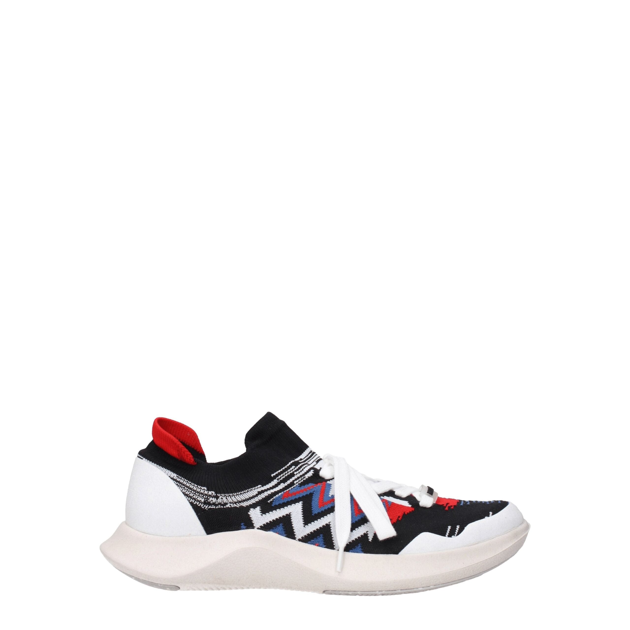 Elevate your style with Missoni Multicolor Fabric Sneakers, where luxurious craftsmanship meets vibrant artistry, embodying sophistication for the discerning individual.