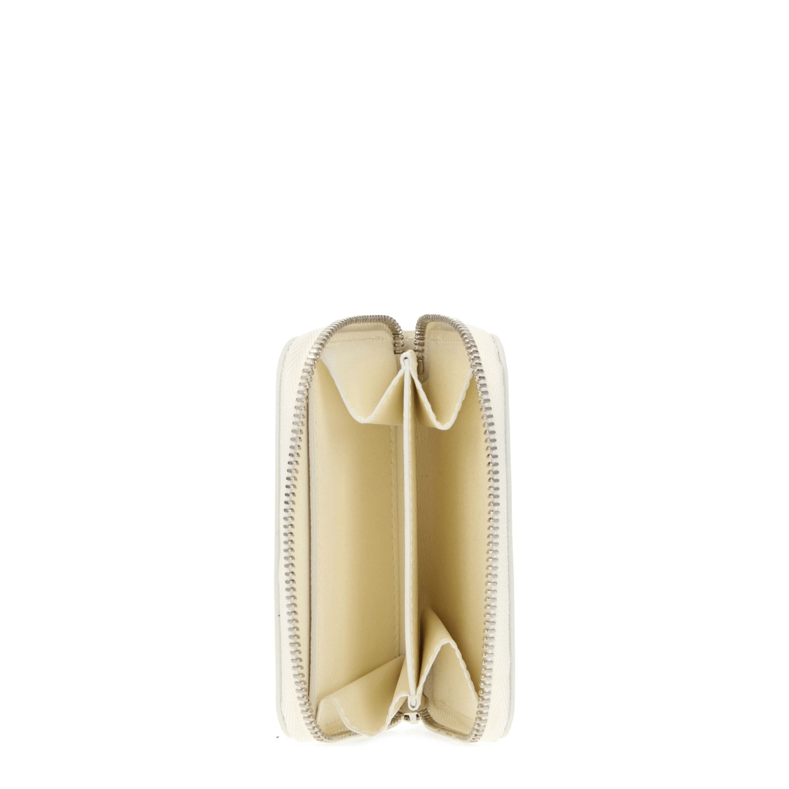 Experience the exquisite allure of the Jil Sander Beige Leather Wallet, a timeless accessory crafted from premium leather, embodying luxury and sophistication for the discerning individual.
