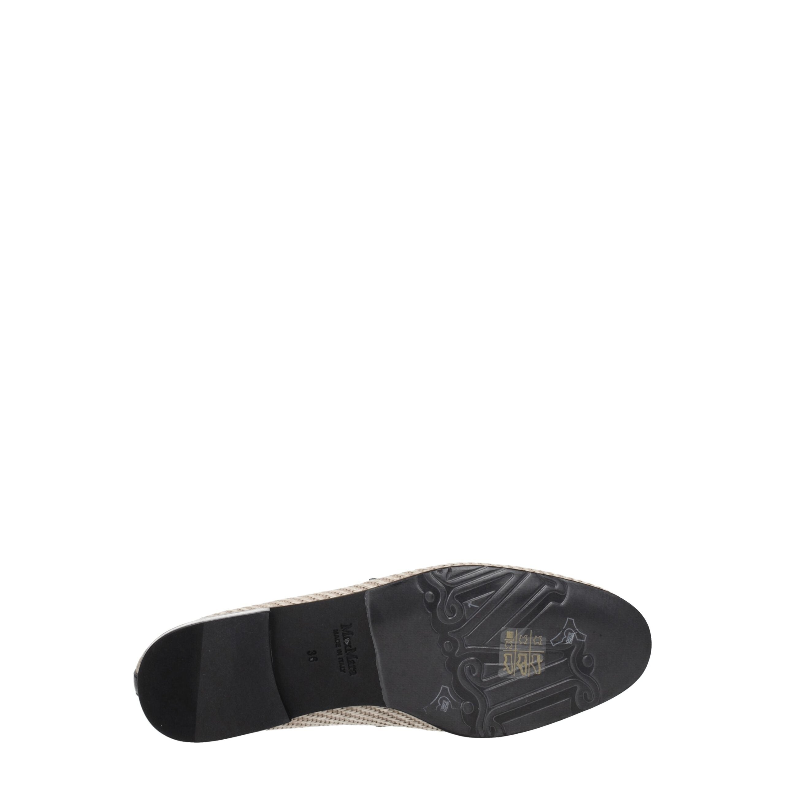 Indulge in the Max Mara Beige Fabric Slip-On Loafers, where exquisite craftsmanship meets timeless elegance, elevating your sophisticated lifestyle with effortless grace.