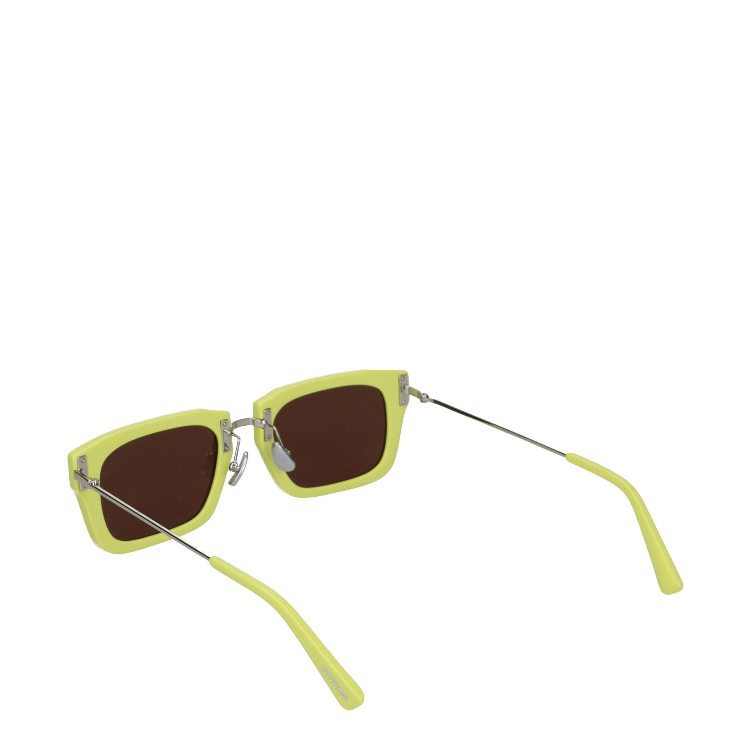 Indulge in the exquisite artistry of Jacquemus Yellow Acetate Sunglasses, a luxurious blend of vibrant design and exceptional craftsmanship, perfect for elevating your style.