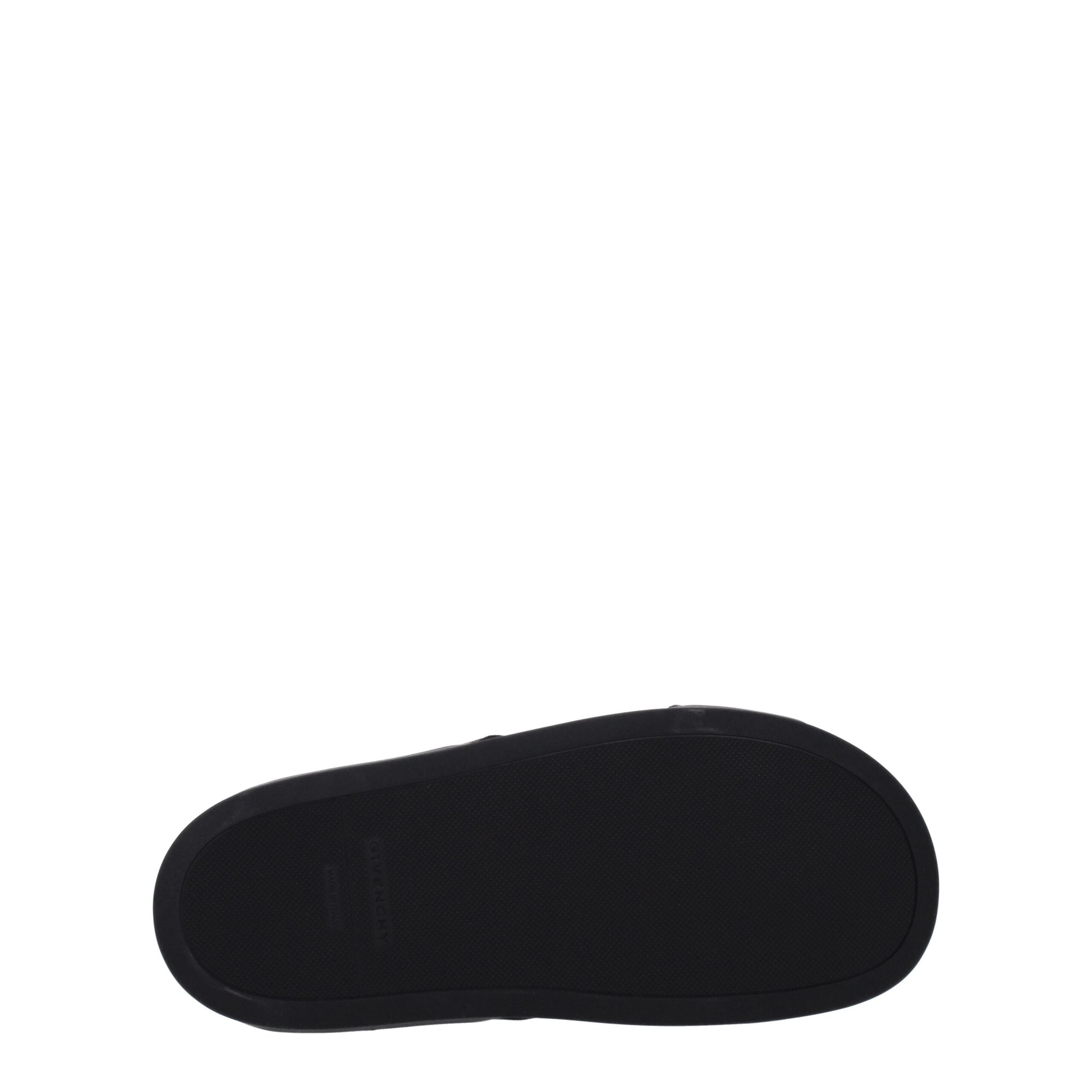Givenchy Black Fabric Slippers
