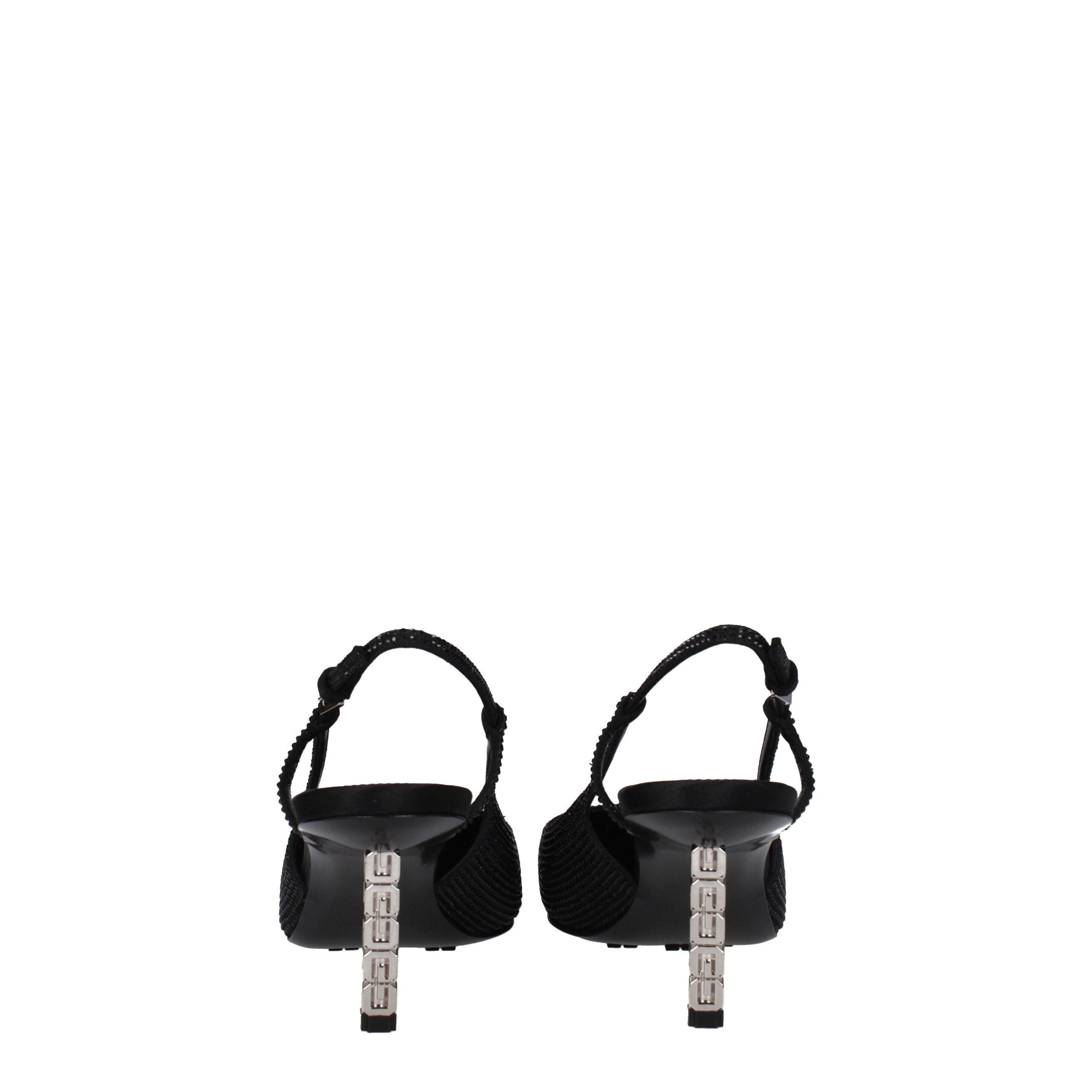Givenchy Black Fabric Pumps
