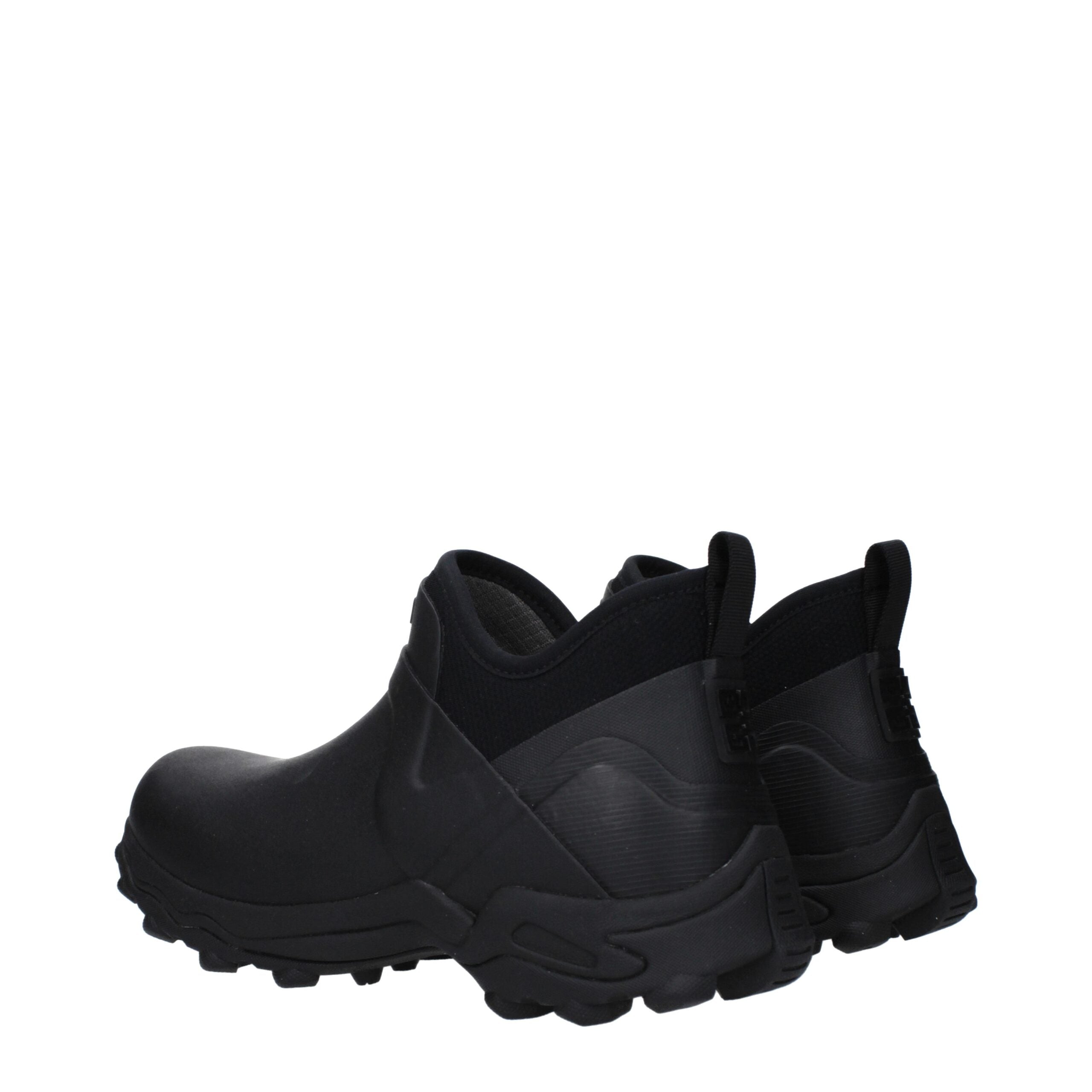 Givenchy Black Cotton Ankle Boots – Artisanal Luxury Footwear