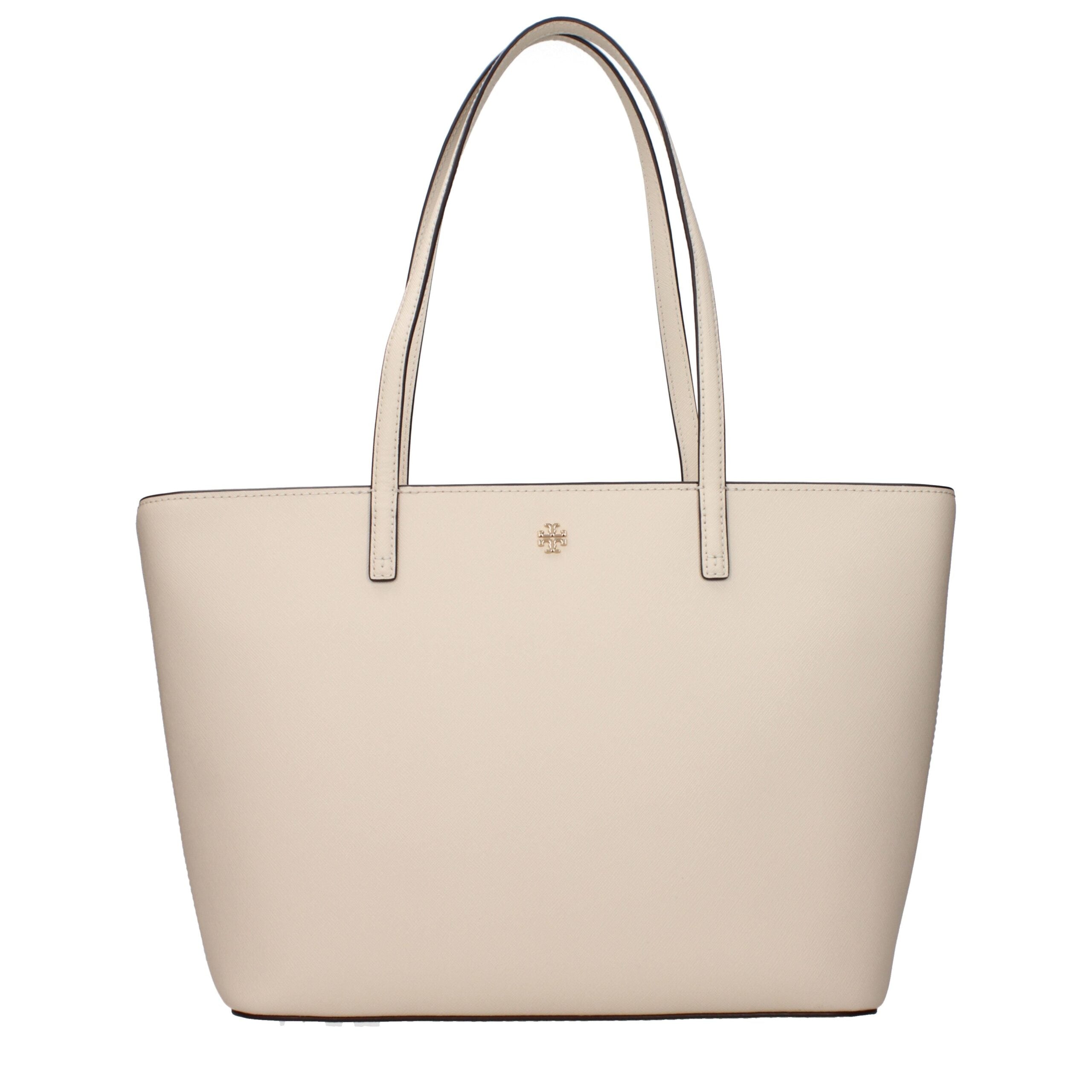 Elevate your elegance with the Tory Burch Beige Leather Shoulder Bag, a timeless masterpiece of luxurious craftsmanship designed for the discerning individual.